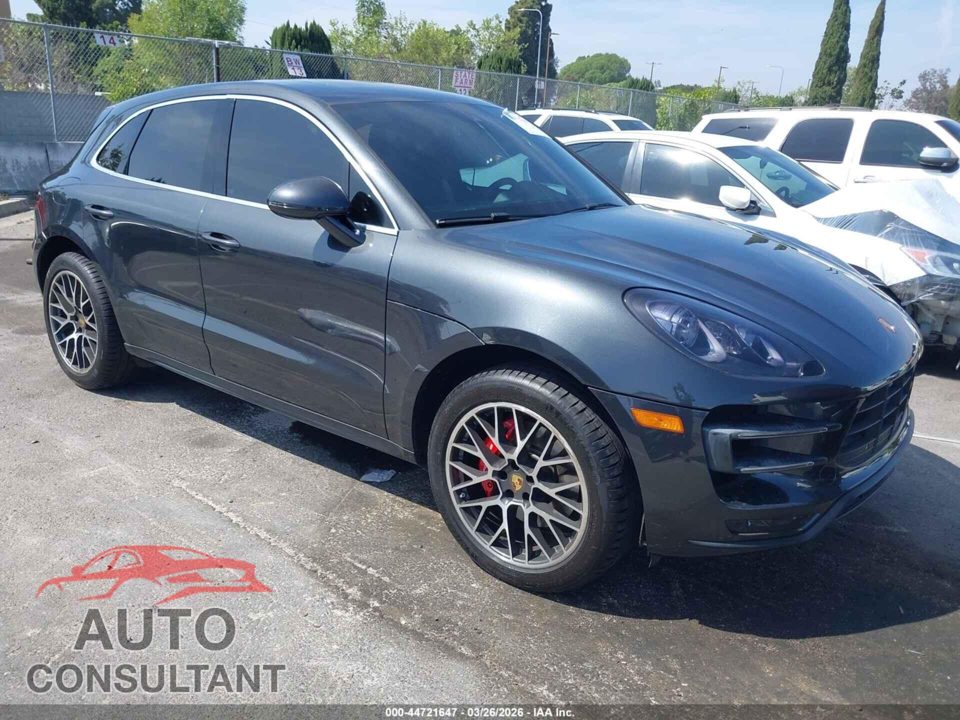 PORSCHE MACAN 2017 - WP1AF2A53HLB60455