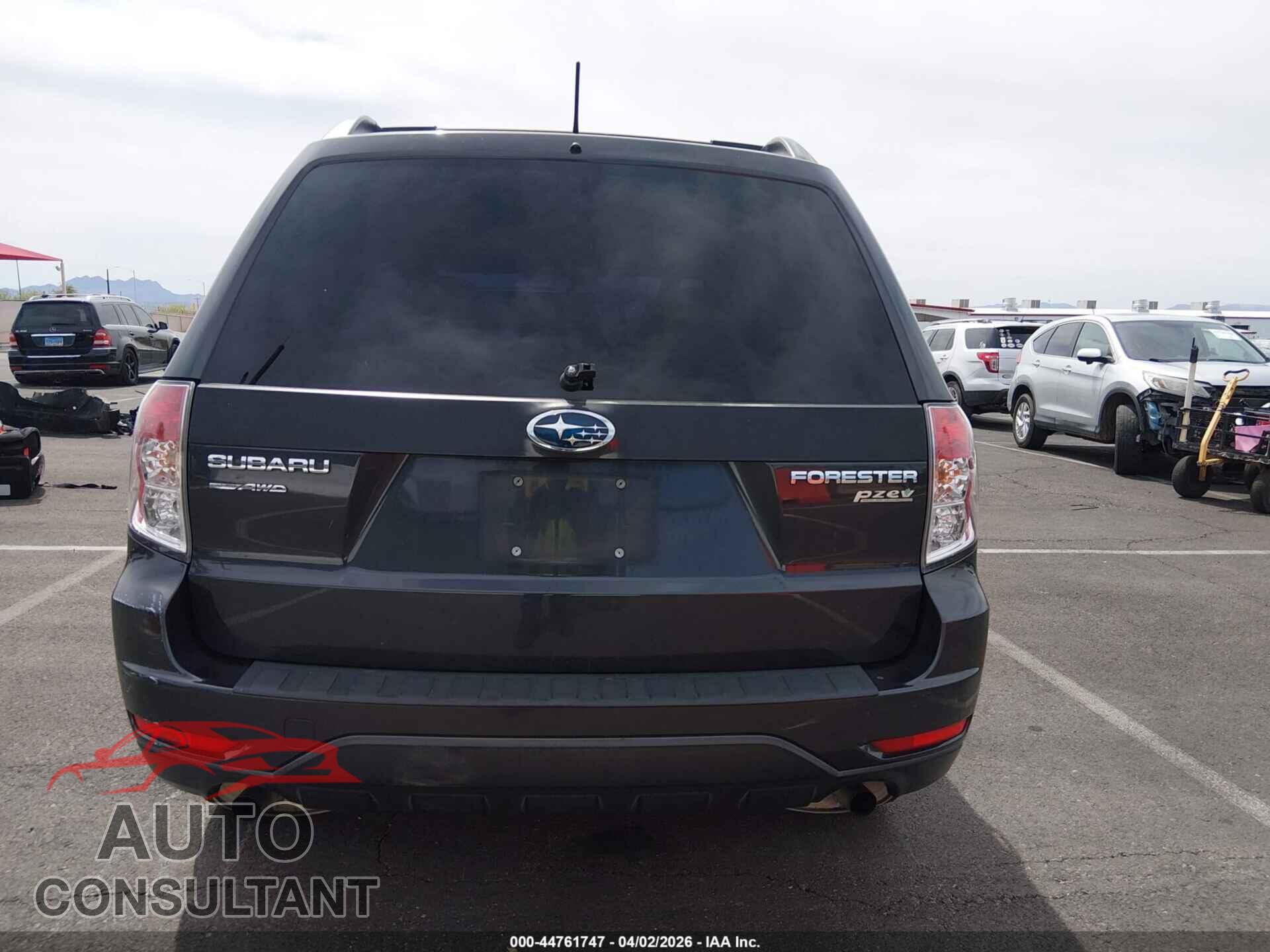 SUBARU FORESTER 2012 - JF2SHADC4CH433033