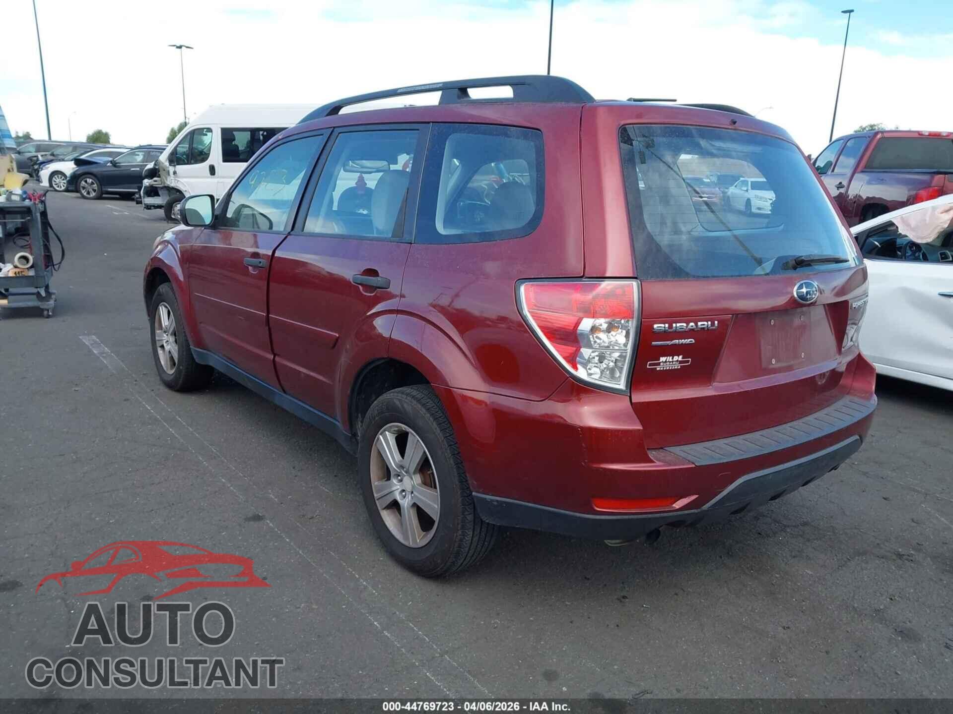 SUBARU FORESTER 2012 - JF2SHBBC9CH401137