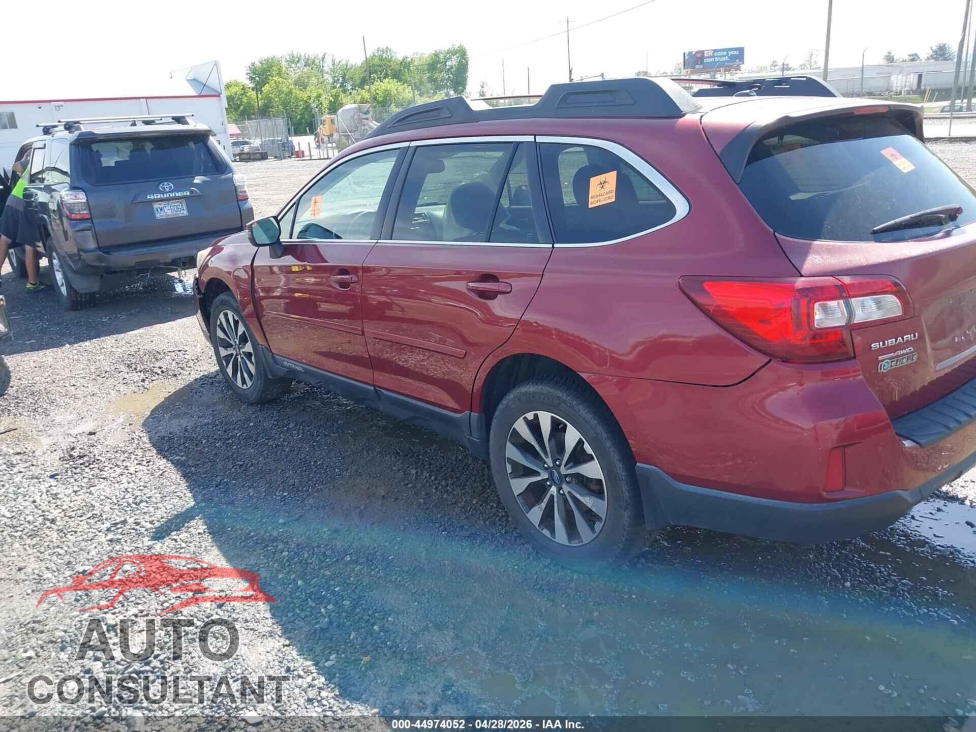SUBARU OUTBACK 2015 - 4S4BSALC2F3200251