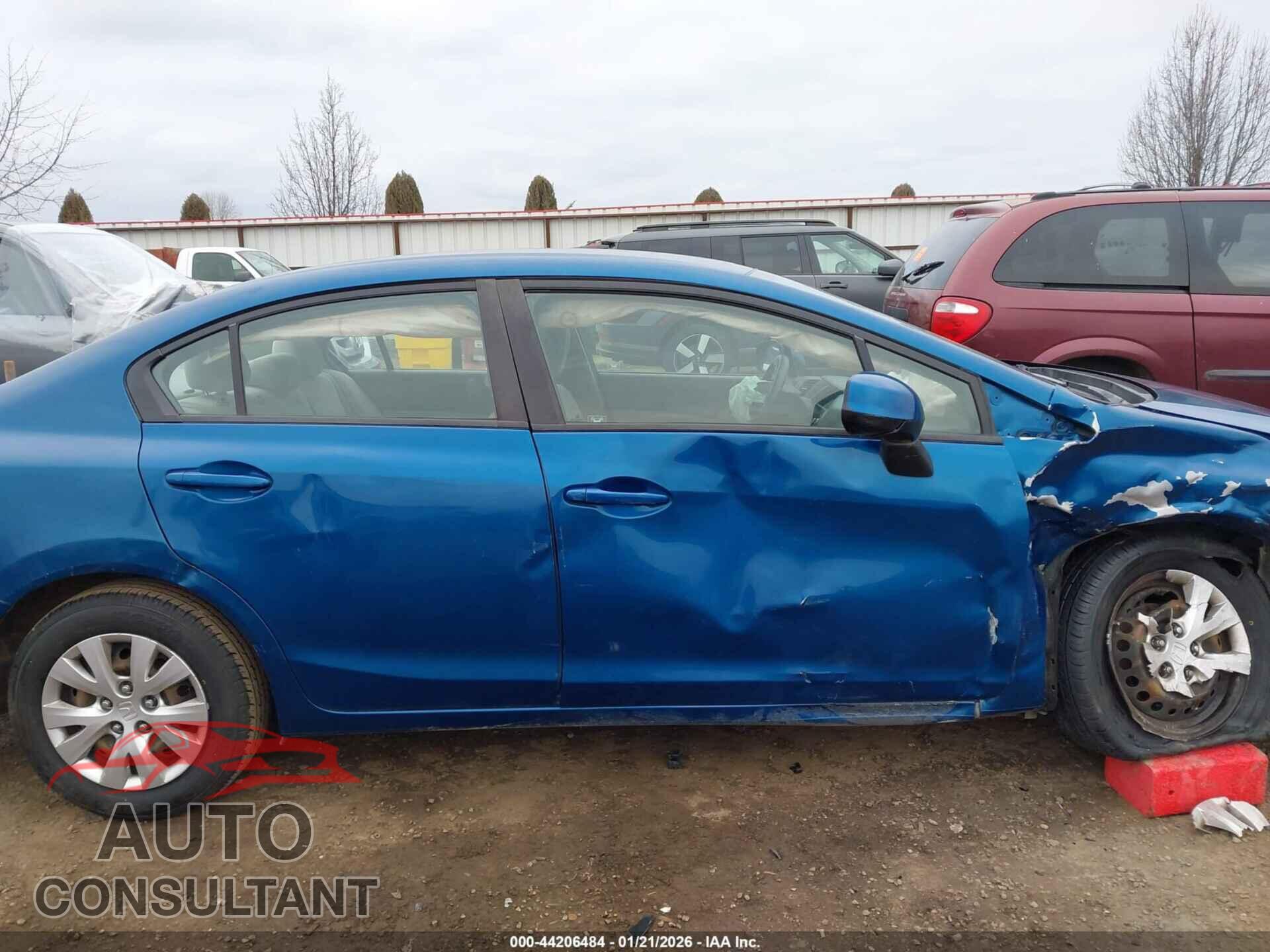 HONDA CIVIC 2012 - 2HGFB2F53CH564388