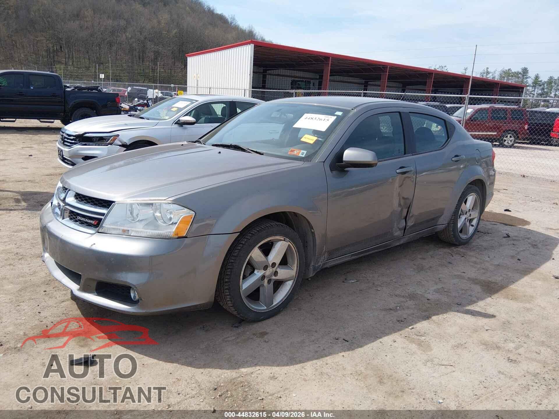 DODGE AVENGER 2013 - 1C3CDZCB2DN594560