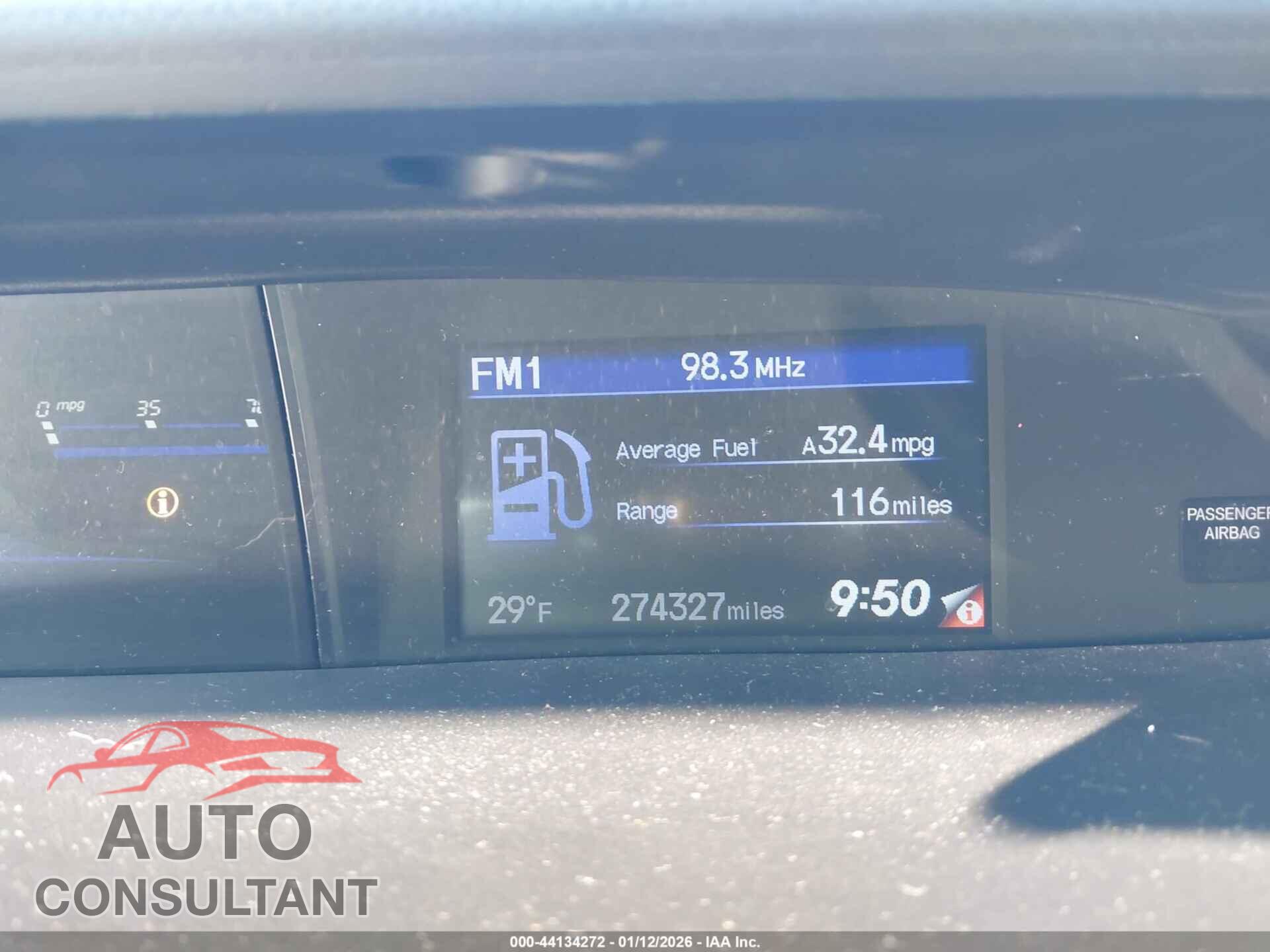 HONDA CIVIC 2013 - 19XFB2F9XDE058281