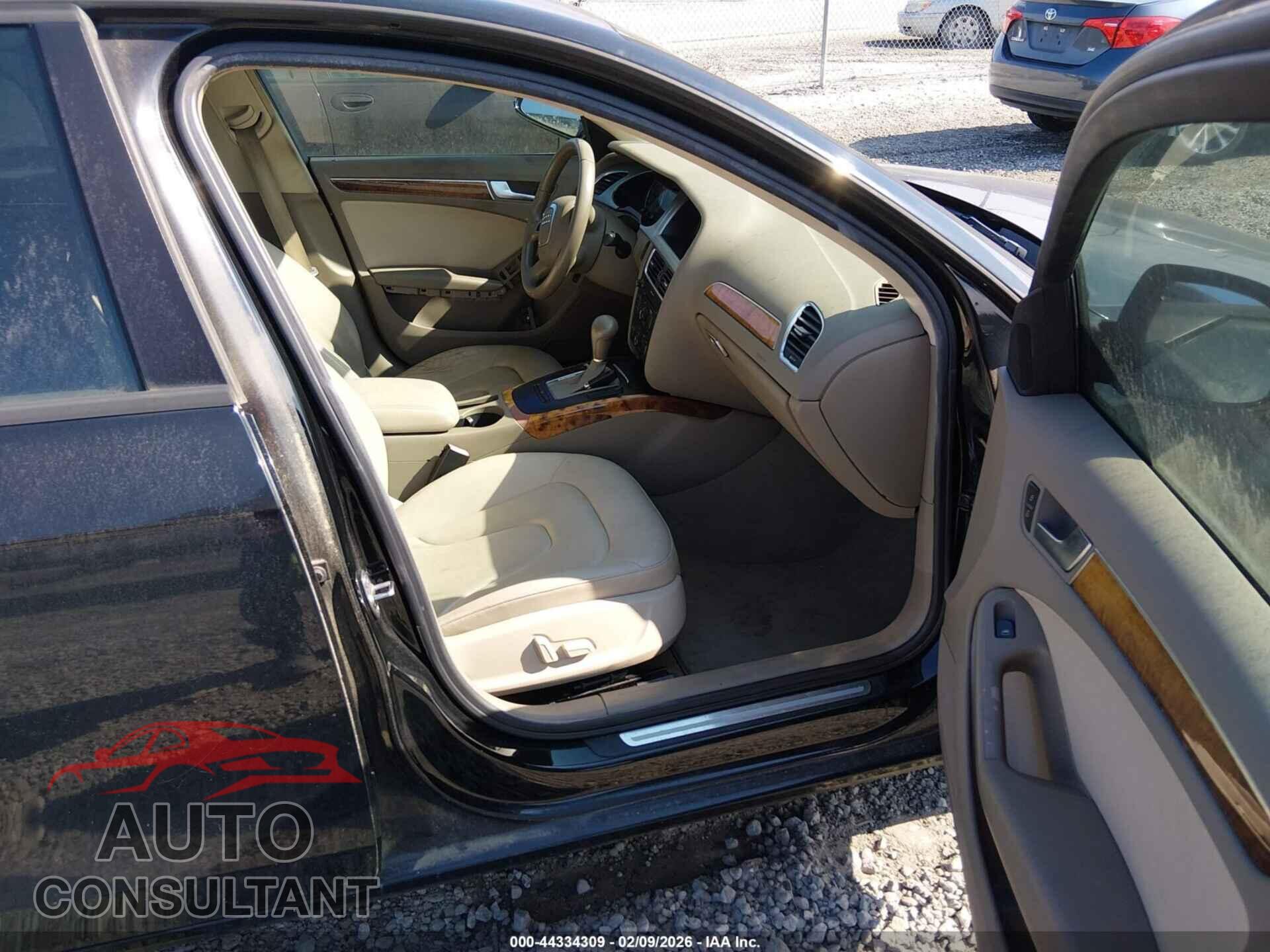 AUDI A4 2011 - WAUAFAFL3BN005609