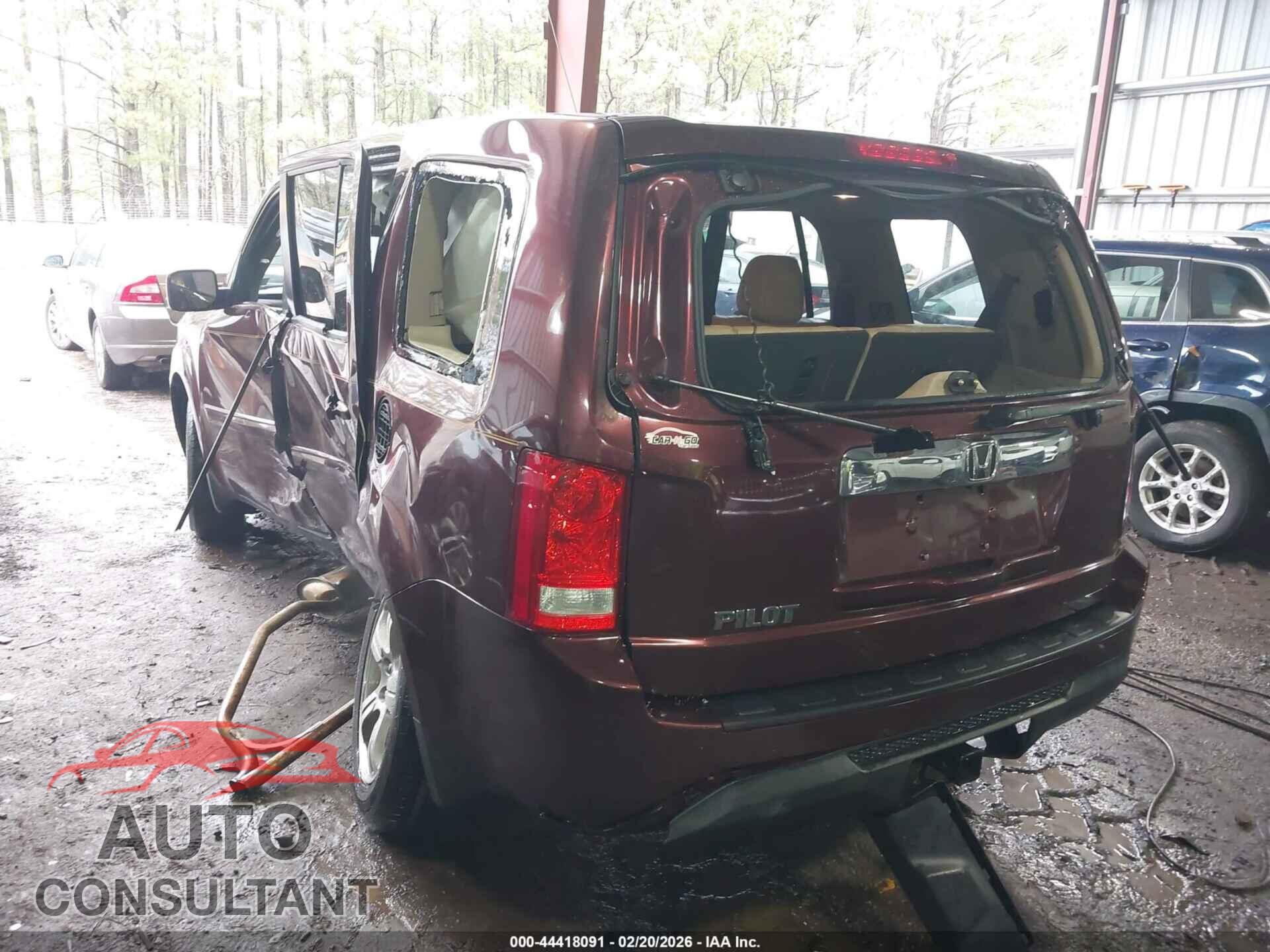 HONDA PILOT 2012 - 5FNYF3H51CB007984