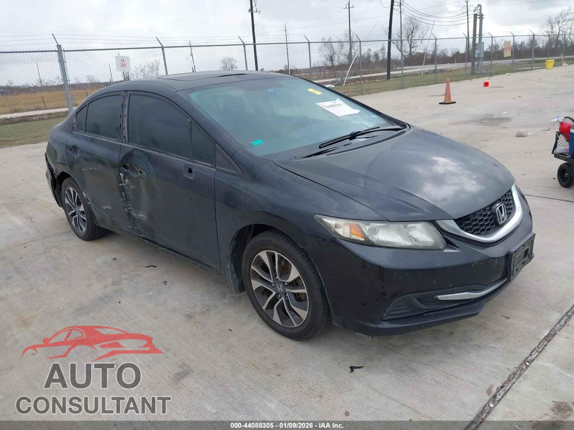 HONDA CIVIC 2013 - 19XFB2F88DE019485