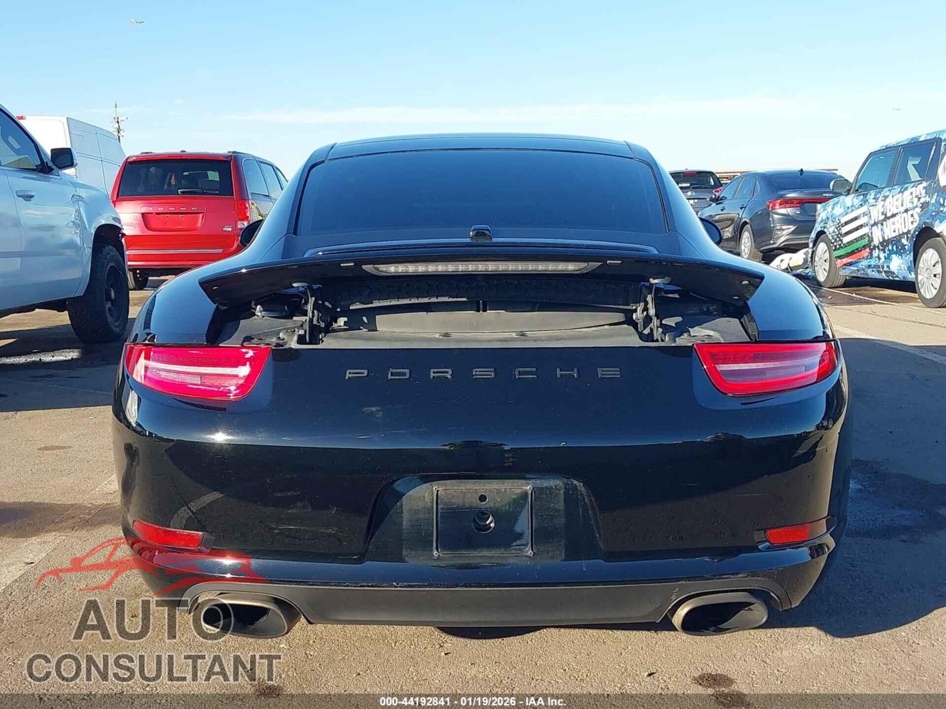 PORSCHE 911 2013 - WP0AA2A90DS107909
