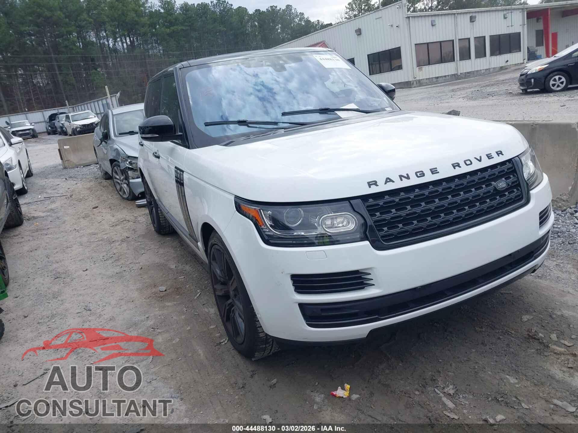 LAND ROVER RANGE ROVER 2017 - SALGS2FV5HA358278