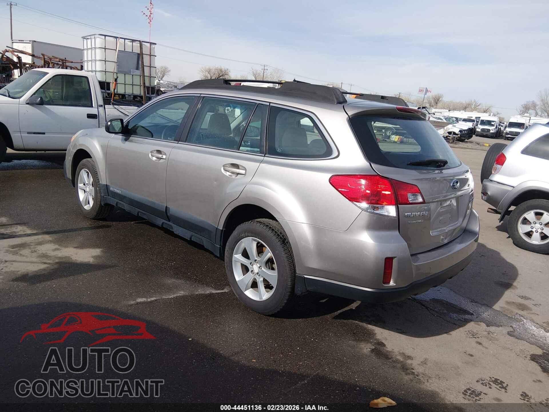 SUBARU OUTBACK 2014 - 4S4BRCAC6E3322569