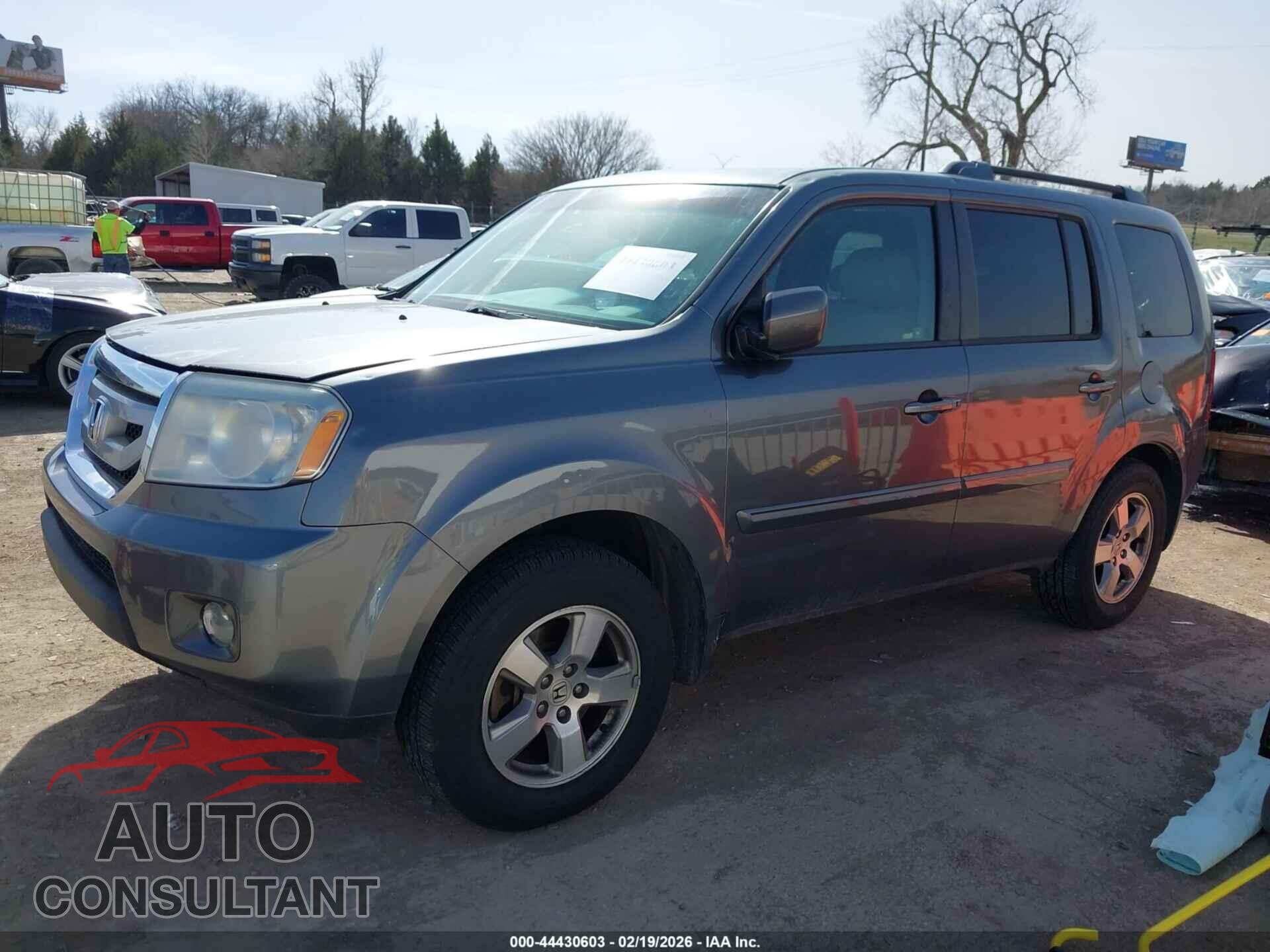 HONDA PILOT 2011 - 5FNYF3H74BB054457