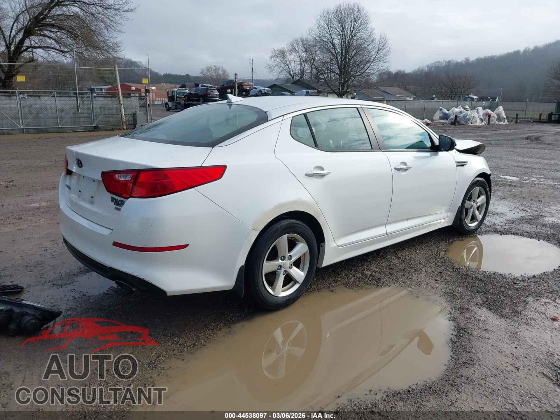 KIA OPTIMA 2015 - KNAGM4A72F5658272