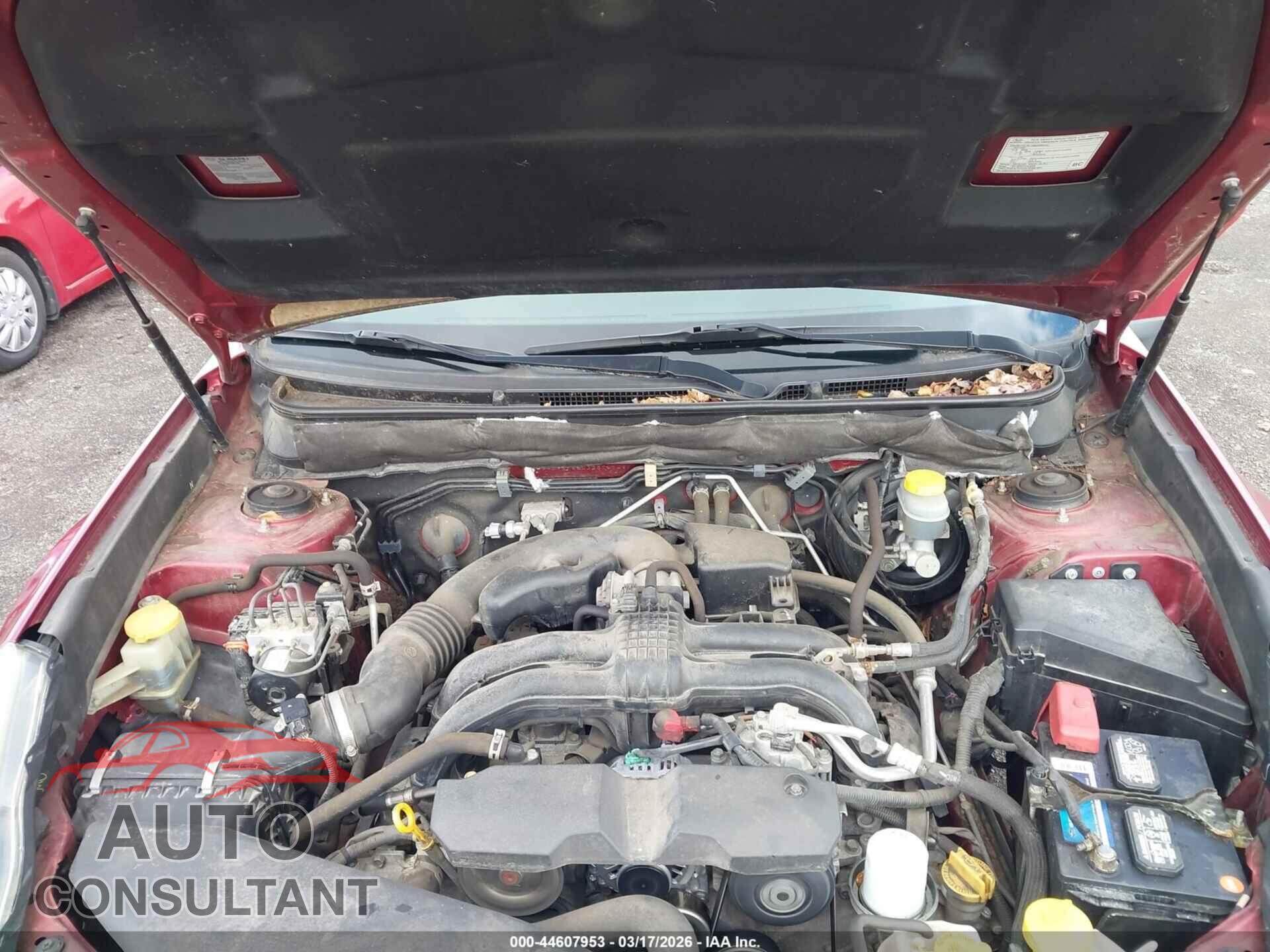 SUBARU OUTBACK 2013 - 4S4BRBPC2D3257414