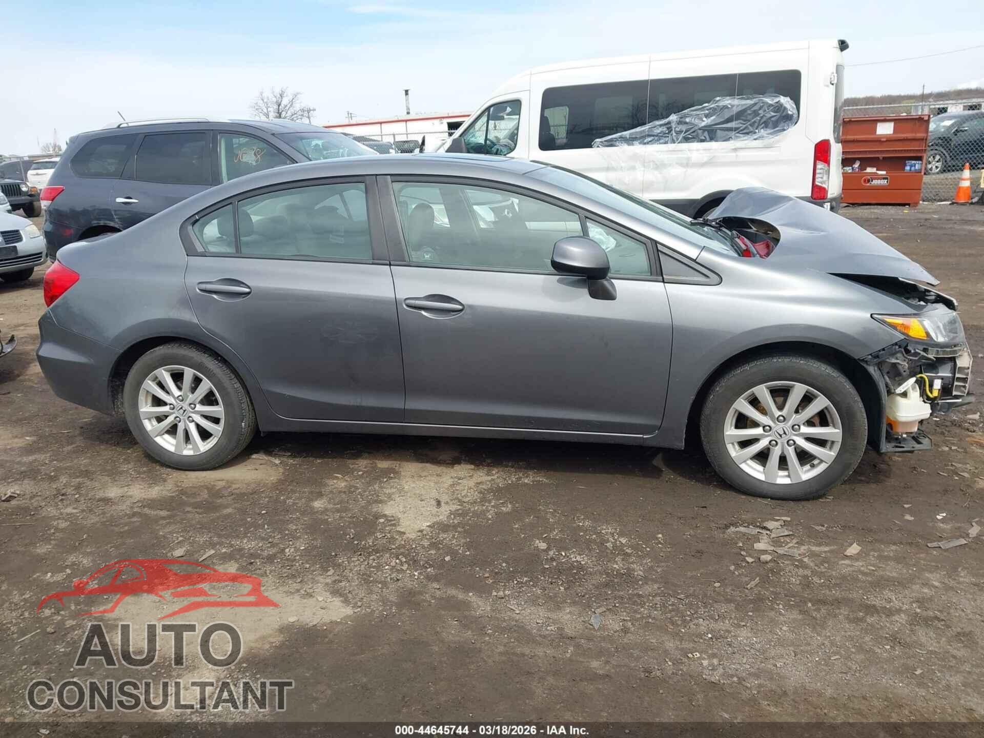 HONDA CIVIC 2012 - 19XFB2F96CE324183