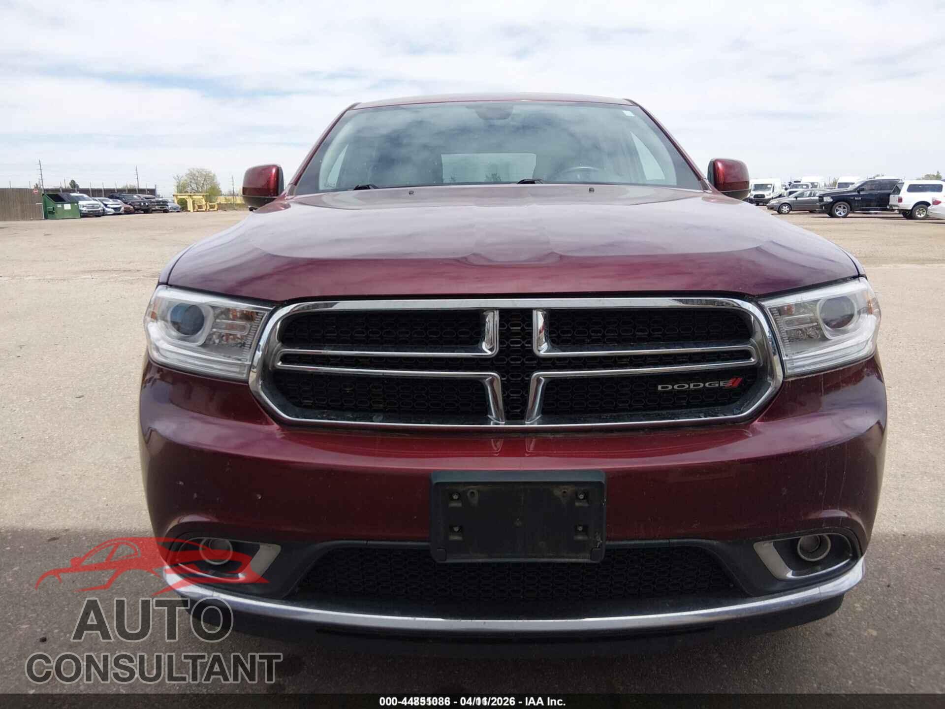 DODGE DURANGO 2017 - 1C4RDJAG9HC883684