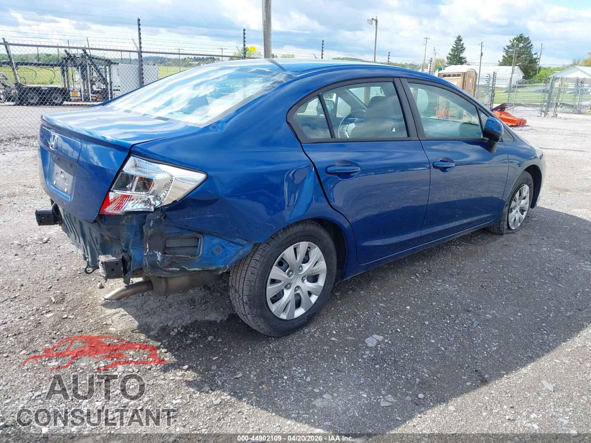 HONDA CIVIC 2012 - 19XFB2F52CE059775