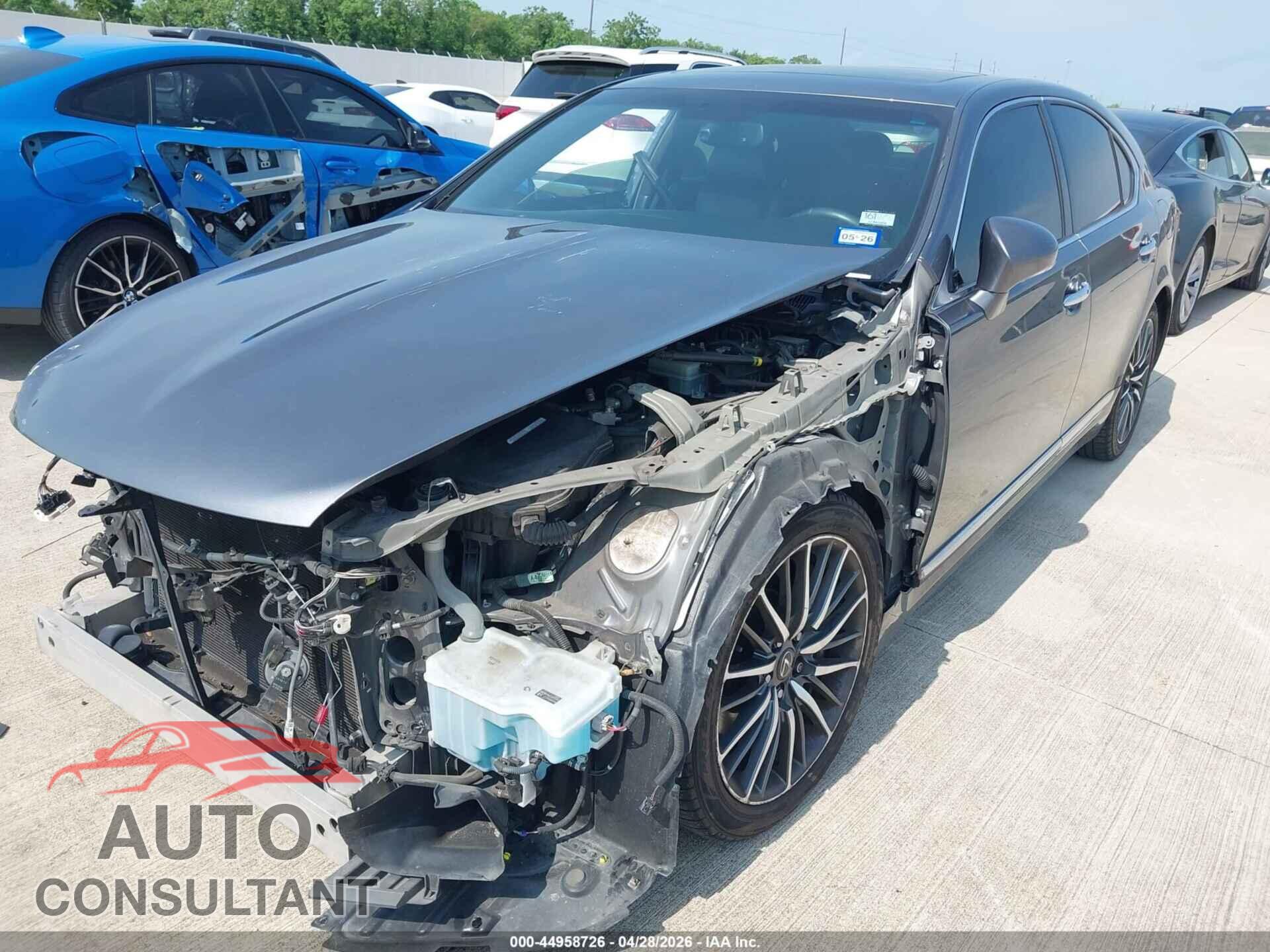 LEXUS LS 460 2013 - JTHBL5EF8D5122848