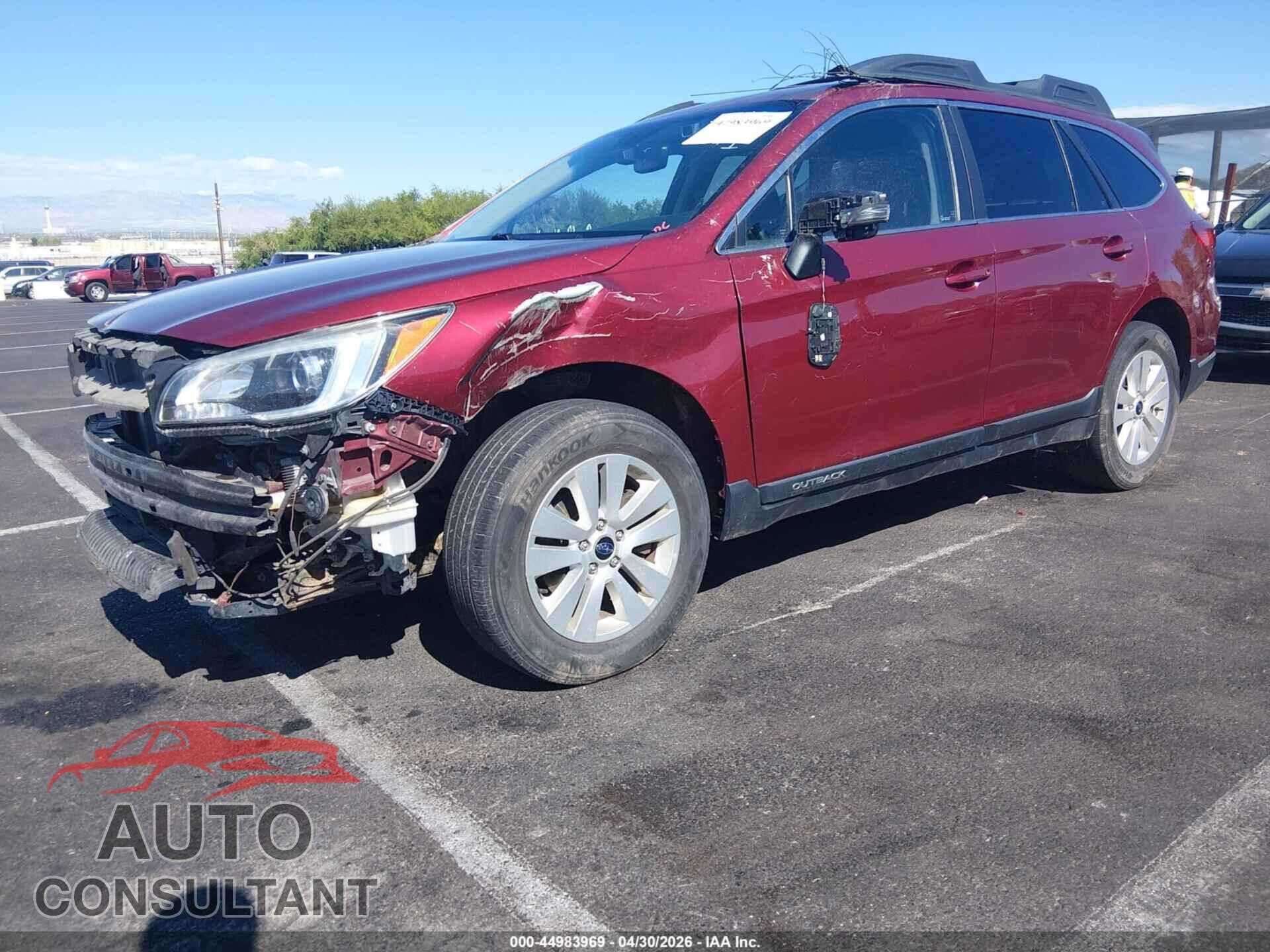 SUBARU OUTBACK 2017 - 4S4BSAFC7H3217741