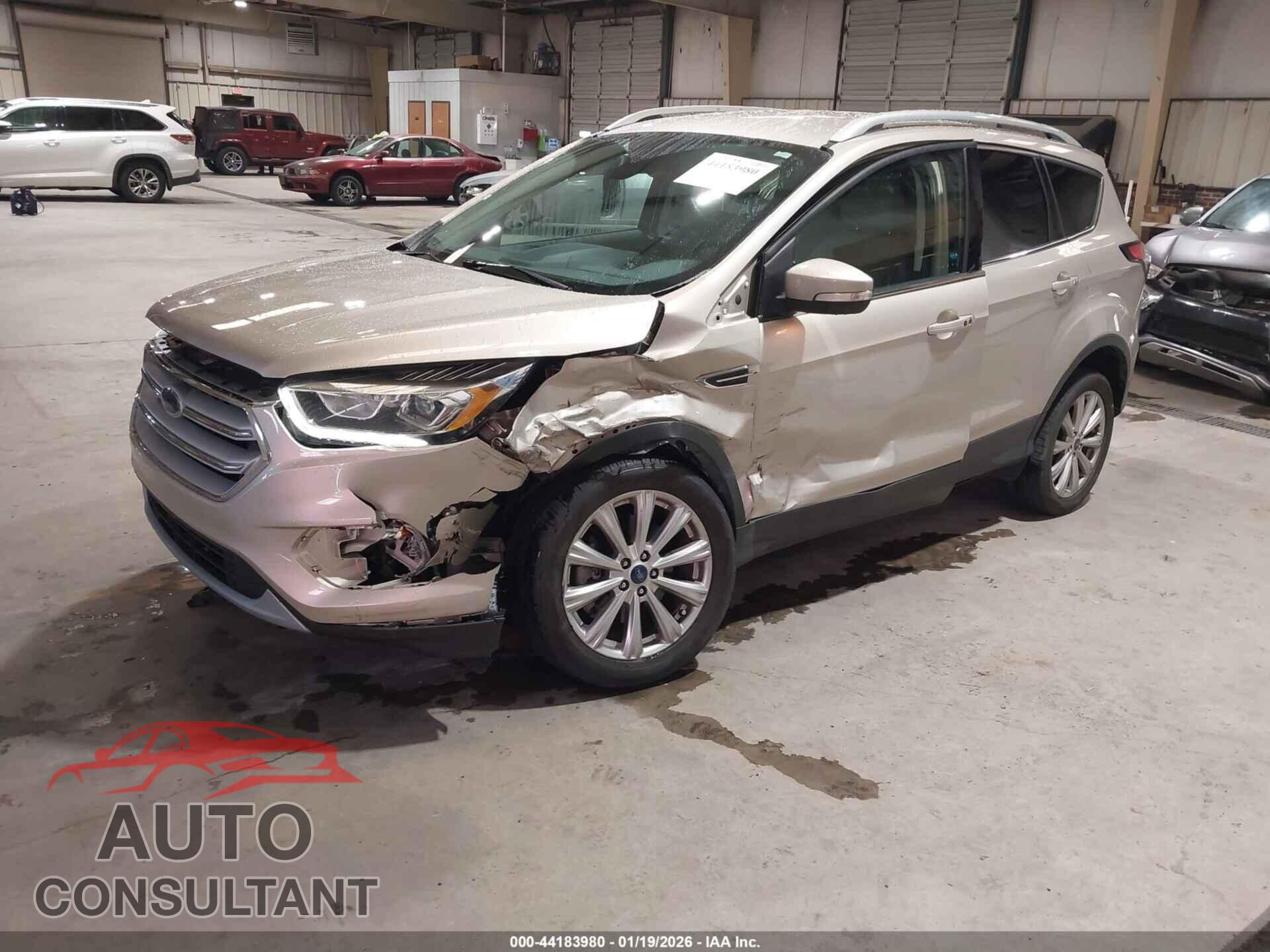 FORD ESCAPE 2017 - 1FMCU0J92HUD90761