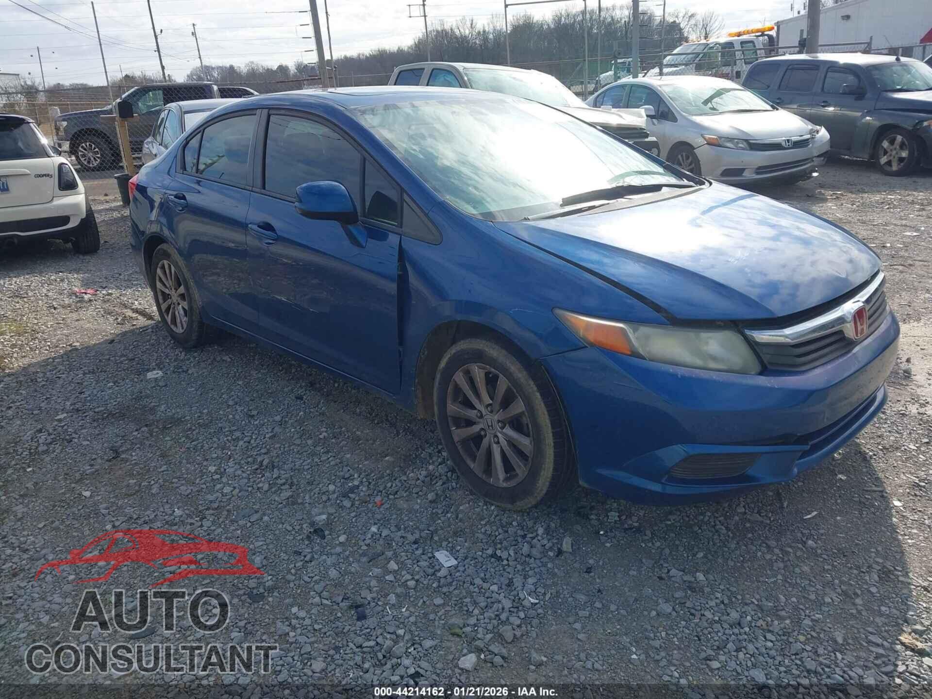 HONDA CIVIC 2012 - 19XFB2F87CE021064