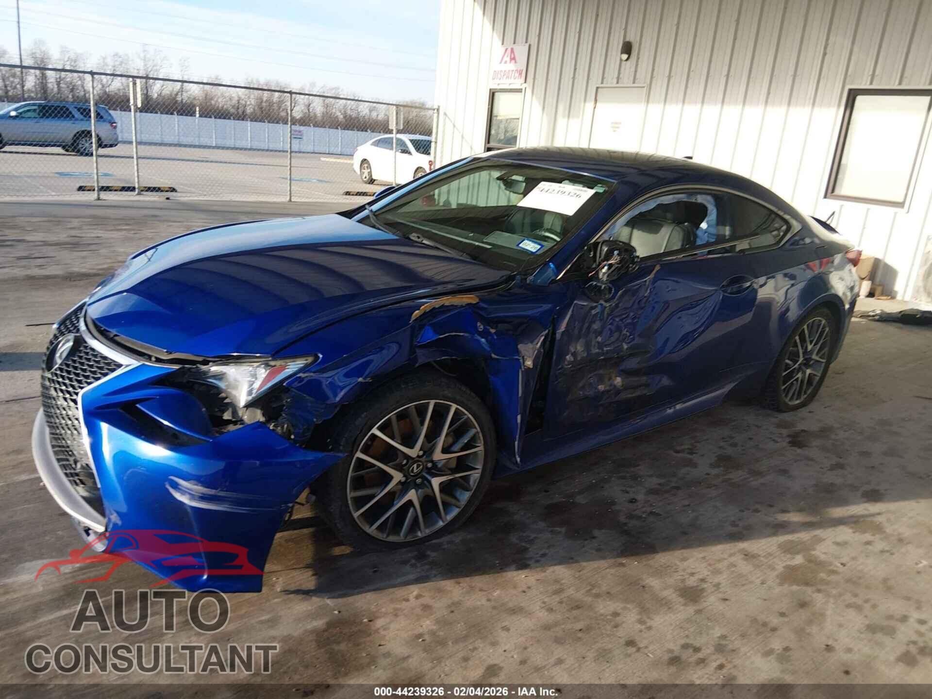 LEXUS RC 350 2015 - JTHHE5BC8F5006258