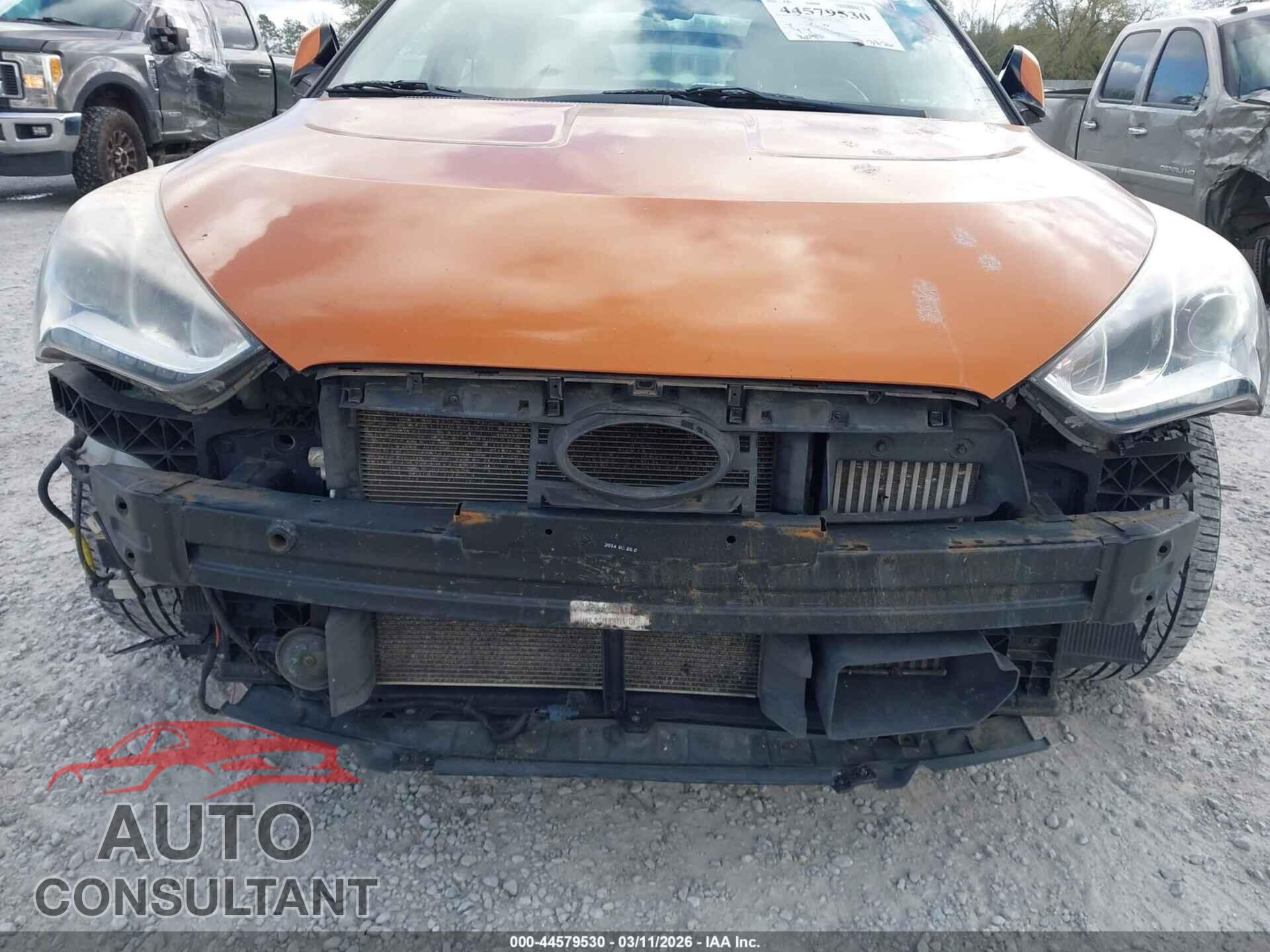 HYUNDAI VELOSTER 2014 - KMHTC6AEXEU203975