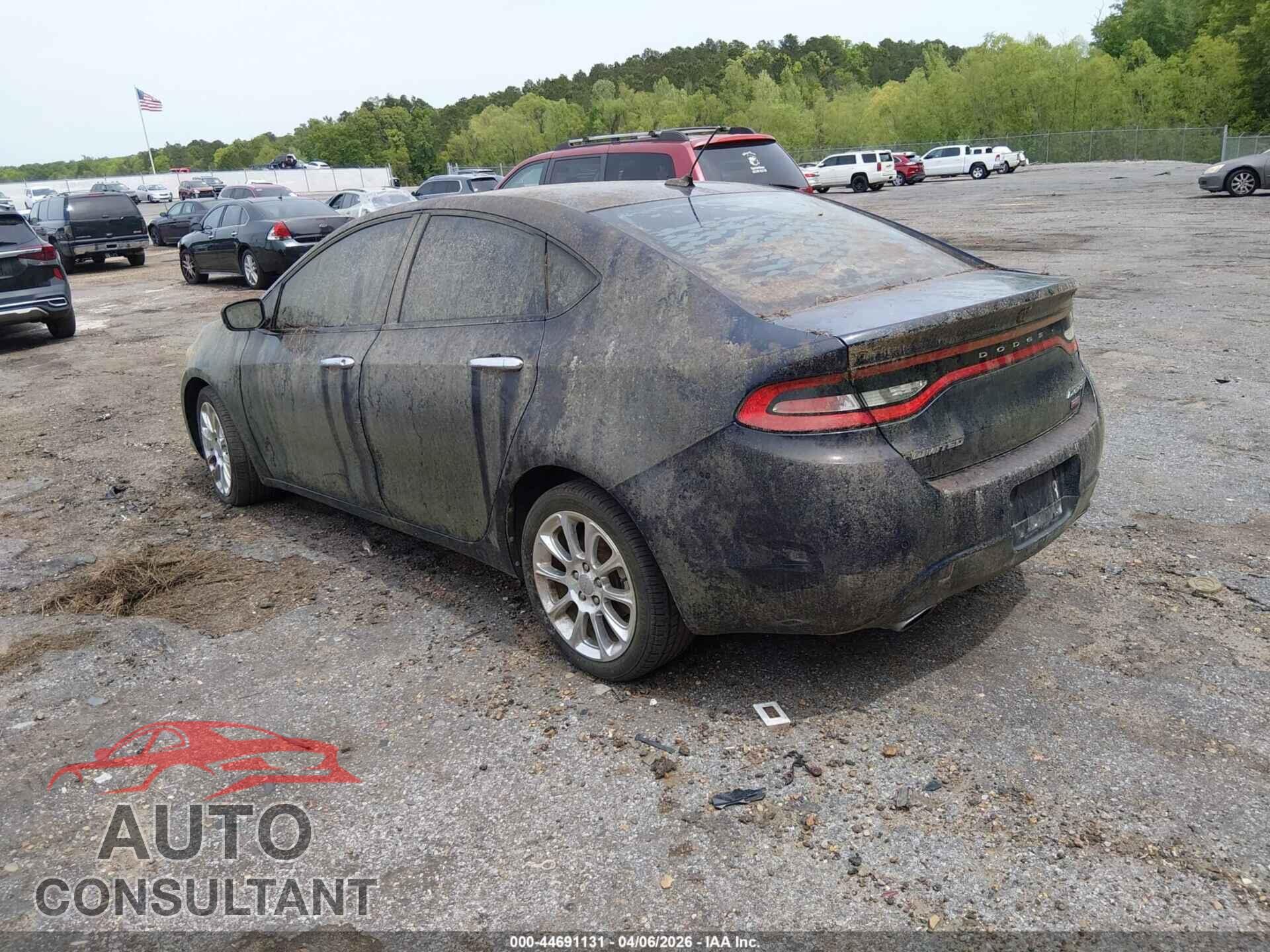 DODGE DART 2013 - 1C3CDFCH7DD157002