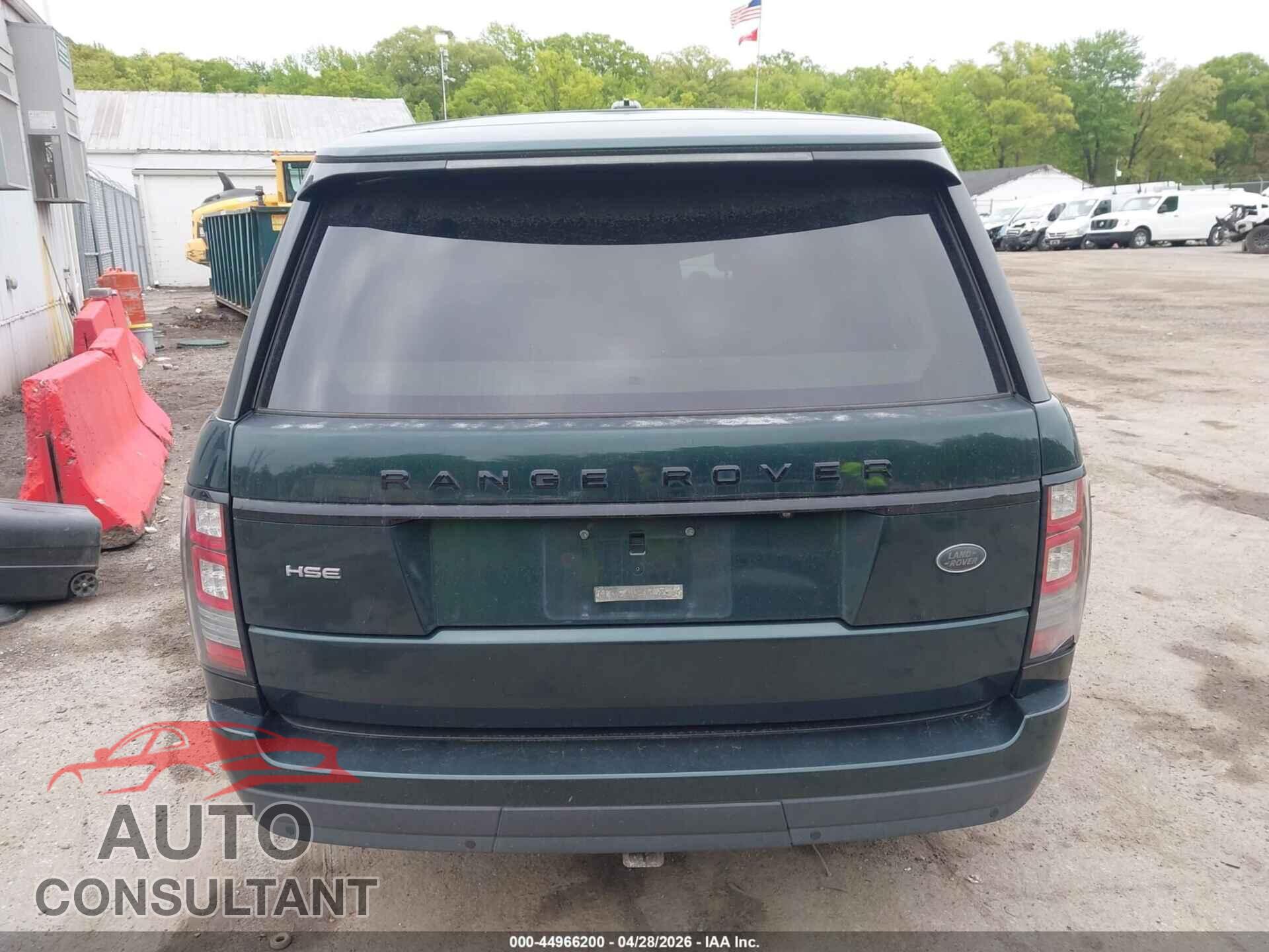 LAND ROVER RANGE ROVER 2014 - SALGS2WFXEA164933