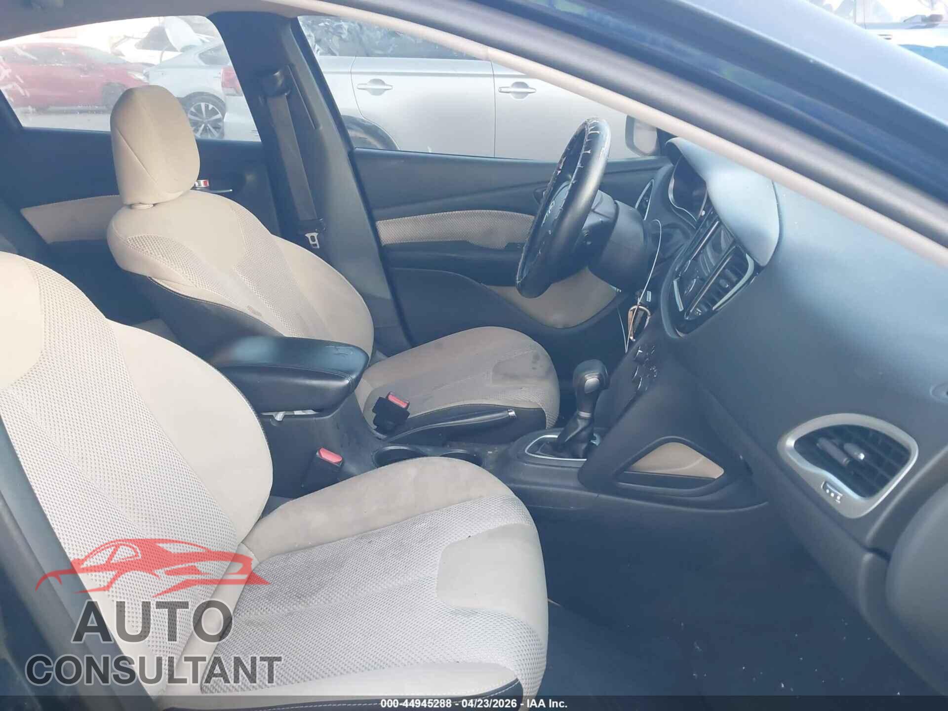 DODGE DART 2016 - 1C3CDFBB2GD667677