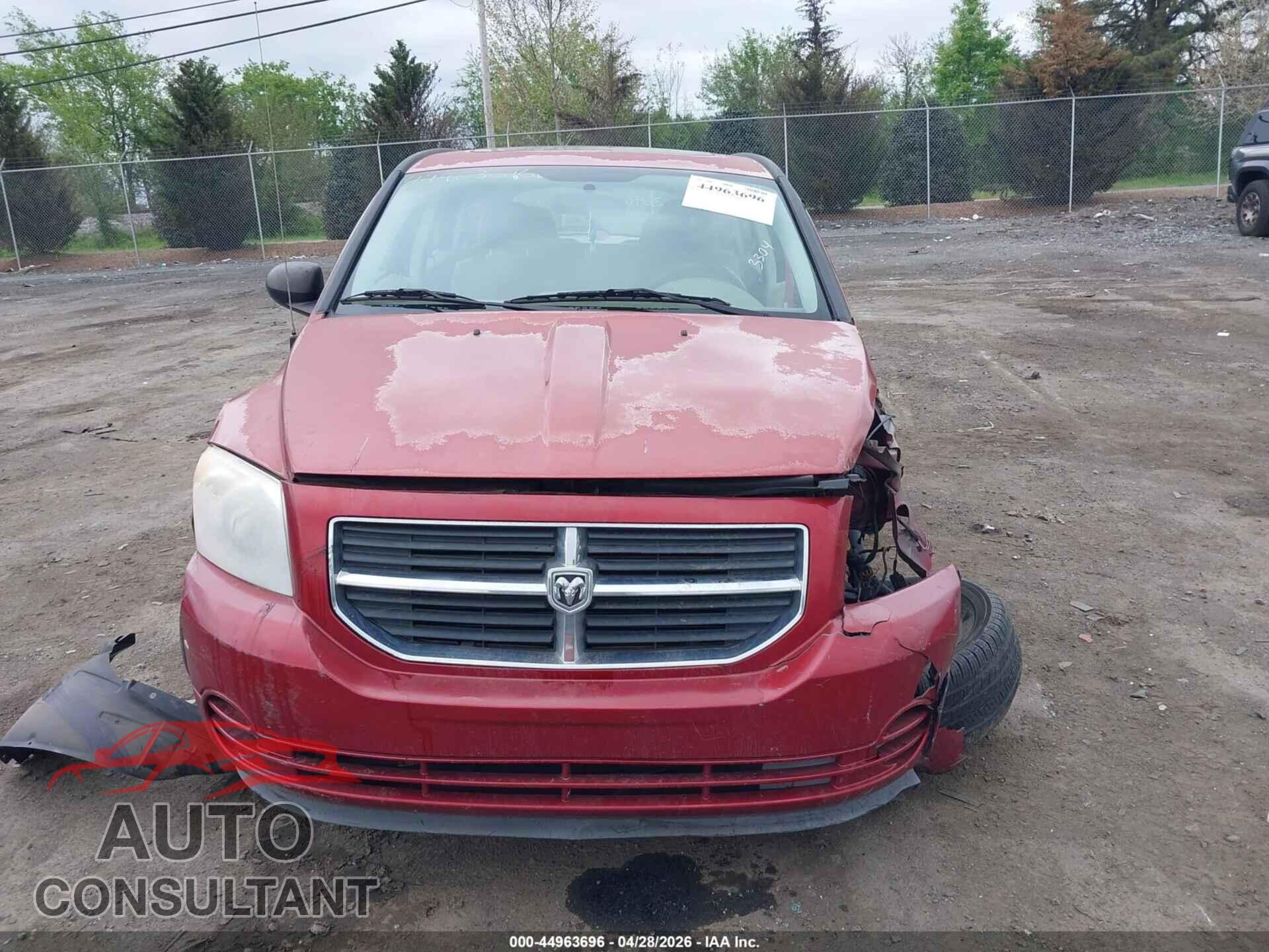 DODGE CALIBER 2009 - 1B3HB48AX9D149556
