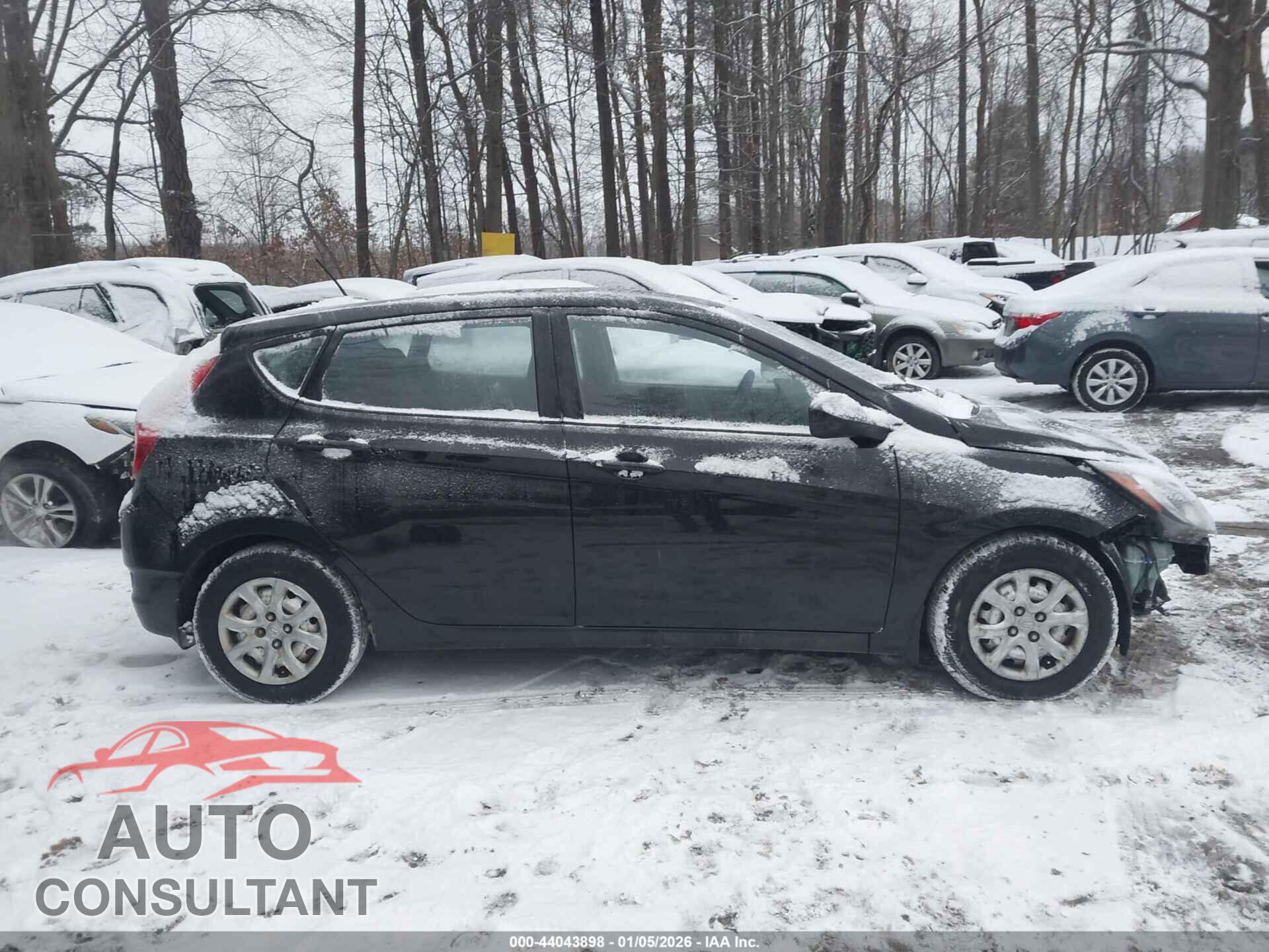 HYUNDAI ACCENT 2012 - KMHCT5AE5CU033600