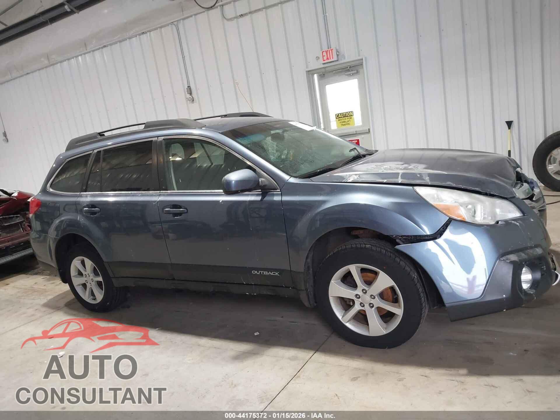 SUBARU OUTBACK 2014 - 4S4BRCCC7E3324845