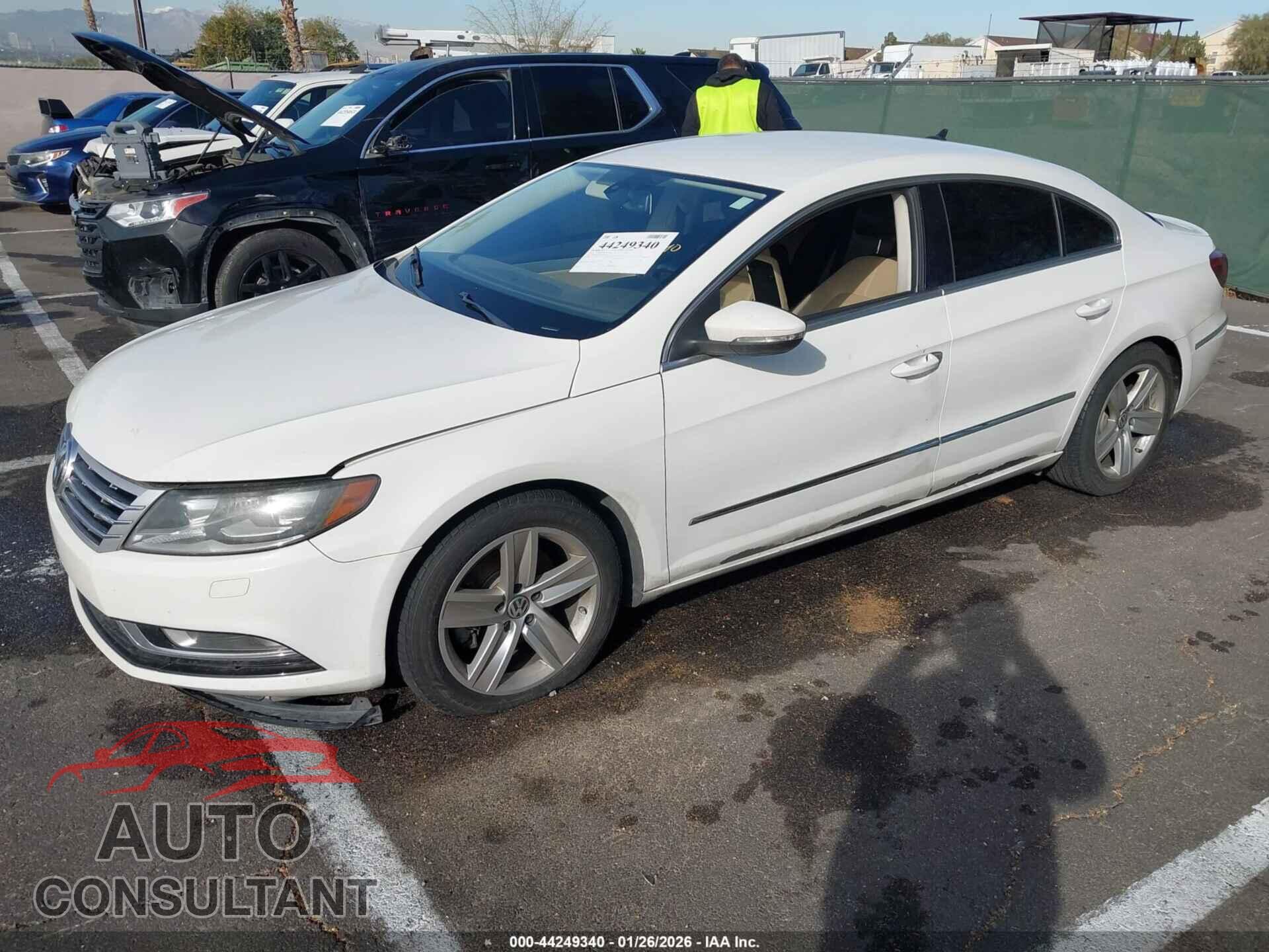 VOLKSWAGEN CC 2013 - WVWBP7AN2DE550123