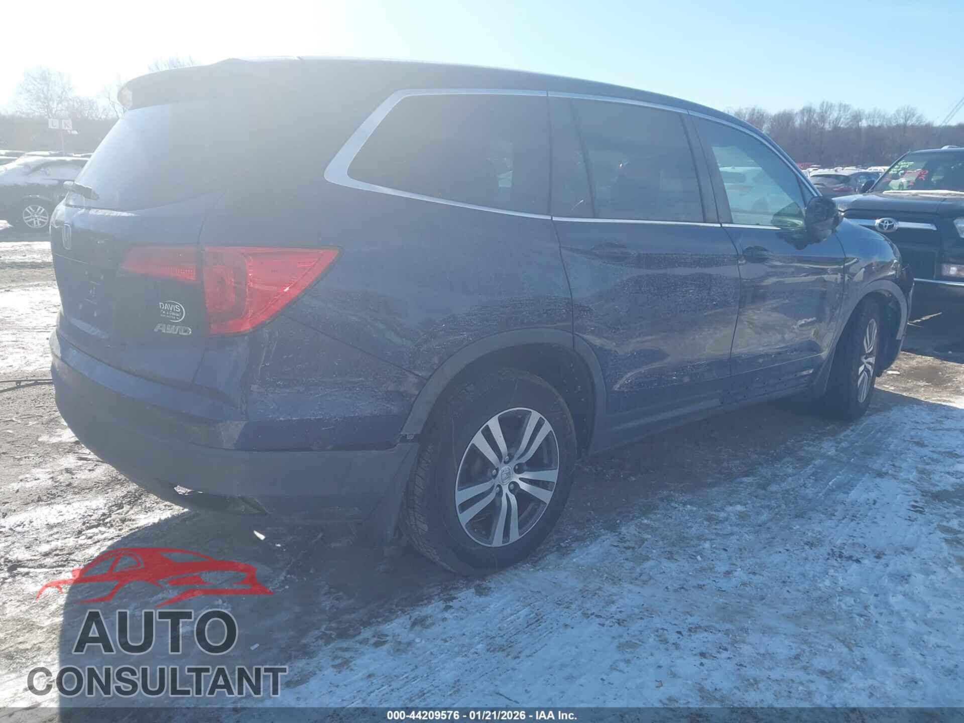 HONDA PILOT 2016 - 5FNYF6H8XGB127669