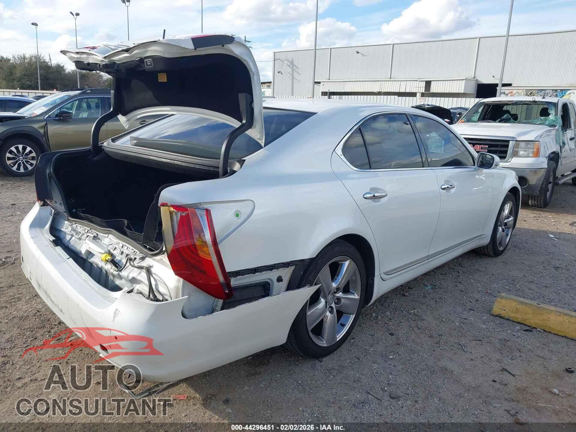 LEXUS LS 460 2010 - JTHBL5EF2A5092581