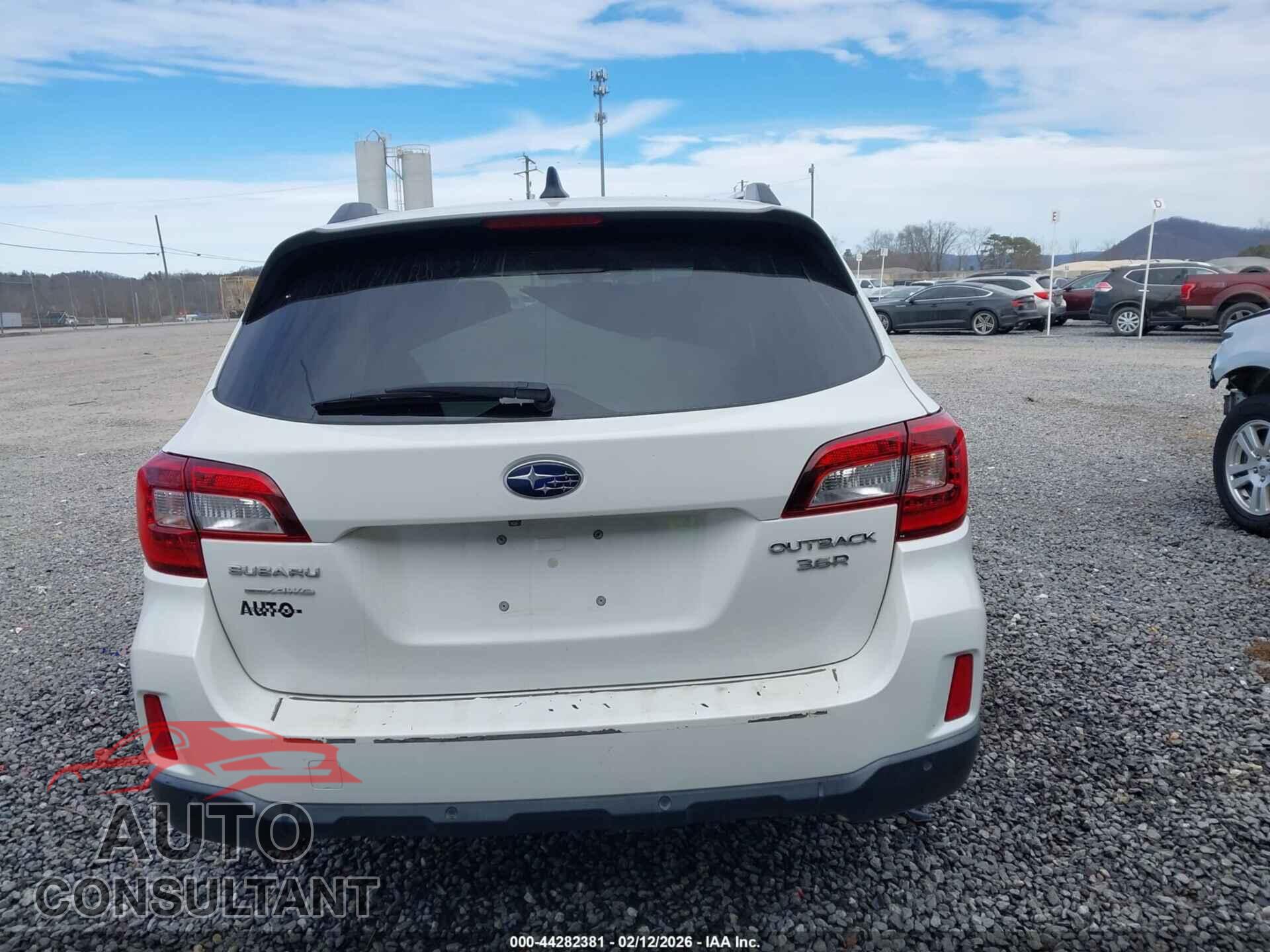 SUBARU OUTBACK 2017 - 4S4BSETC6H3289980