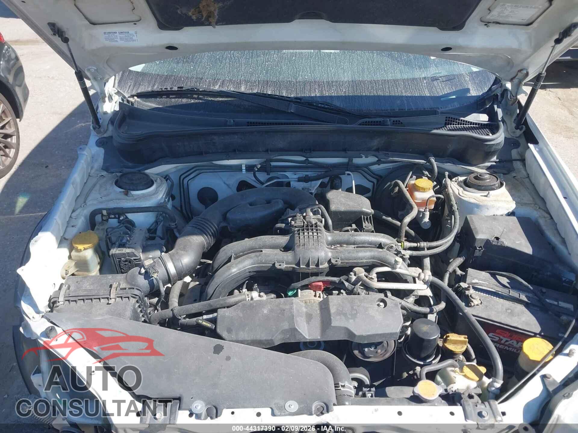 SUBARU FORESTER 2012 - JF2SHBBC1CH400211