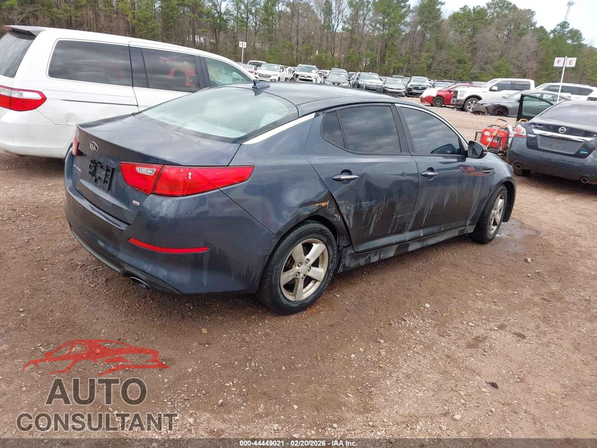 KIA OPTIMA 2015 - KNAGM4A73F5569052