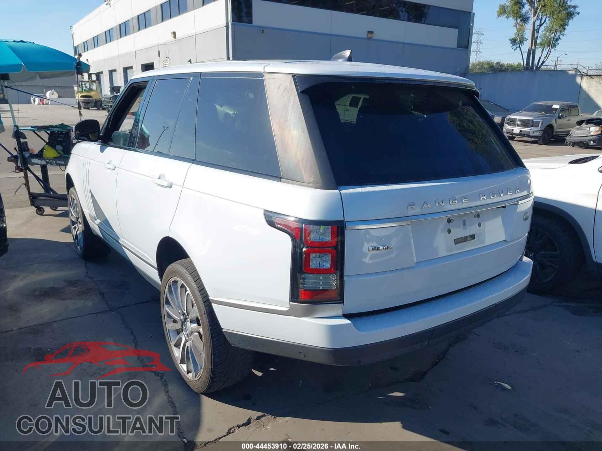LAND ROVER RANGE ROVER 2017 - SALGS2FKXHA353034