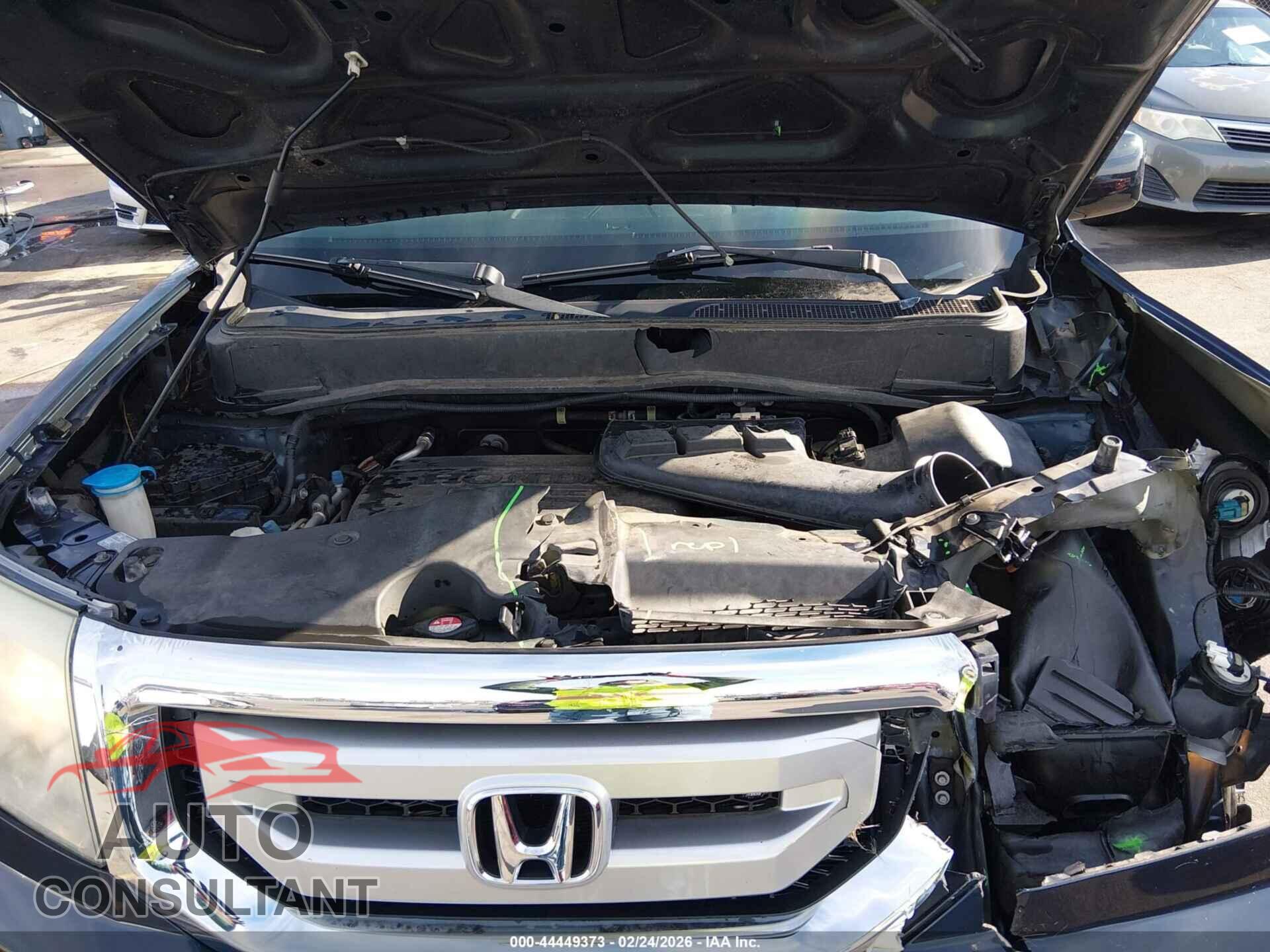 HONDA PILOT 2011 - 5FNYF4H54BB049182