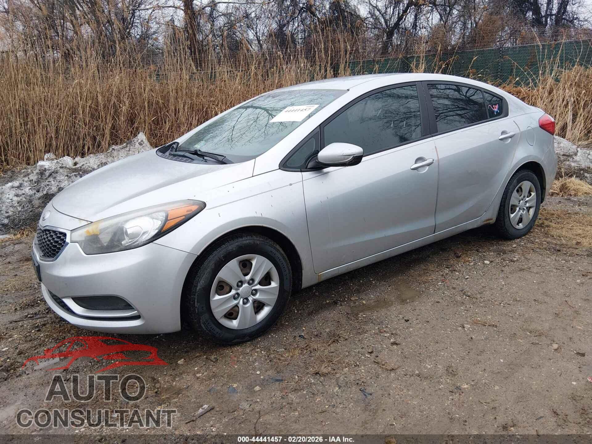 KIA FORTE 2014 - KNAFK4A64E5142373