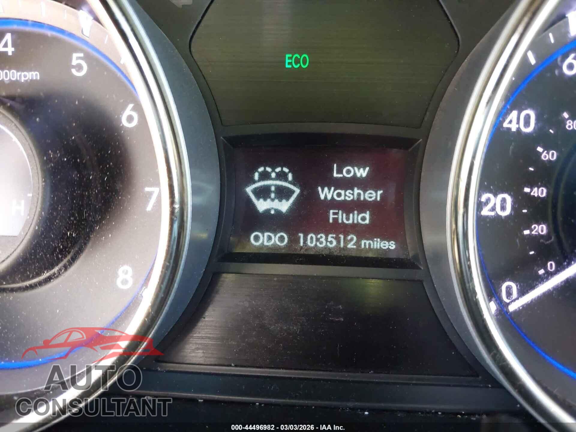 HYUNDAI SONATA 2013 - 5NPEC4AC5DH574244