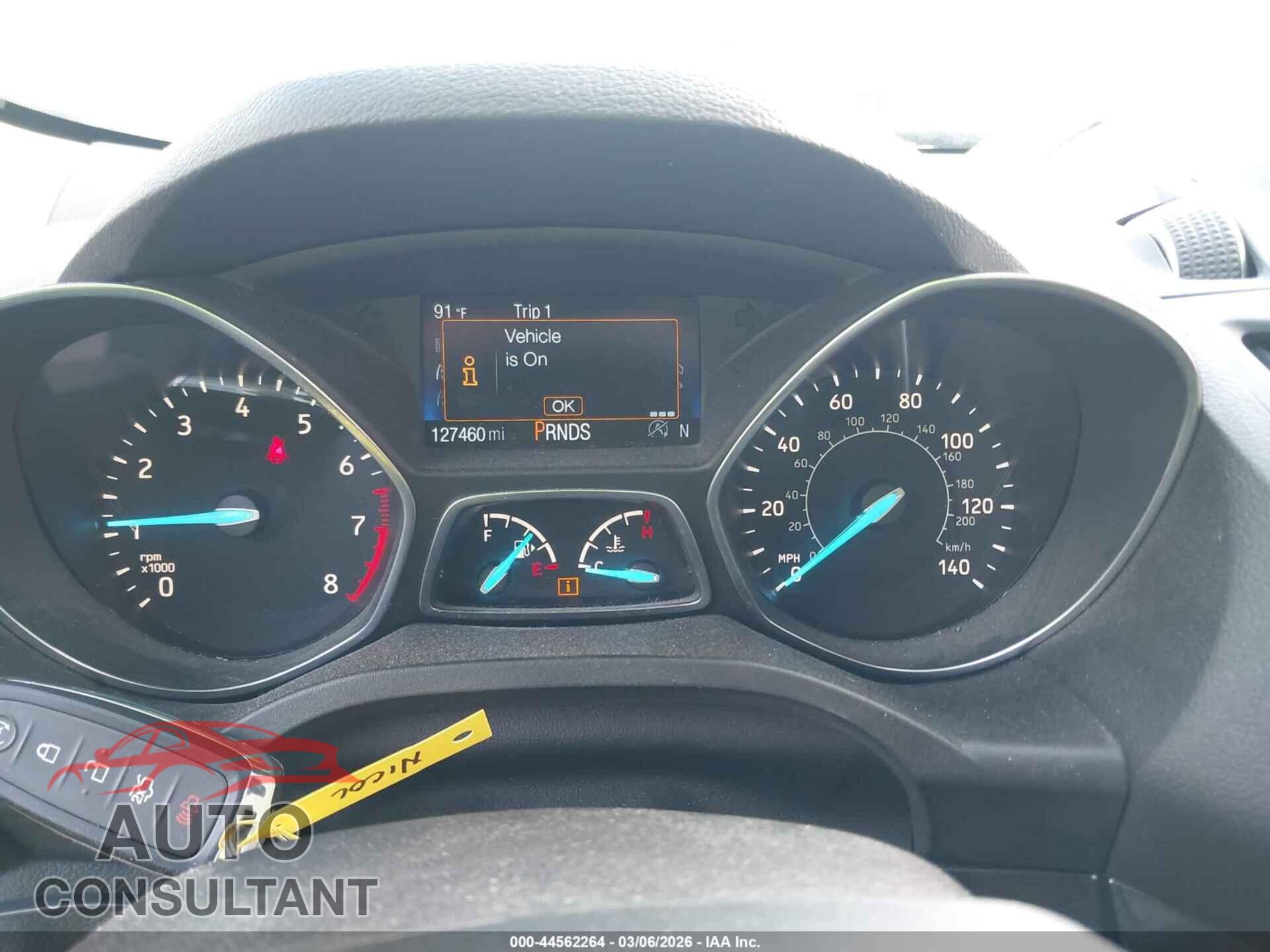 FORD ESCAPE 2019 - 1FMCU9J92KUC29127