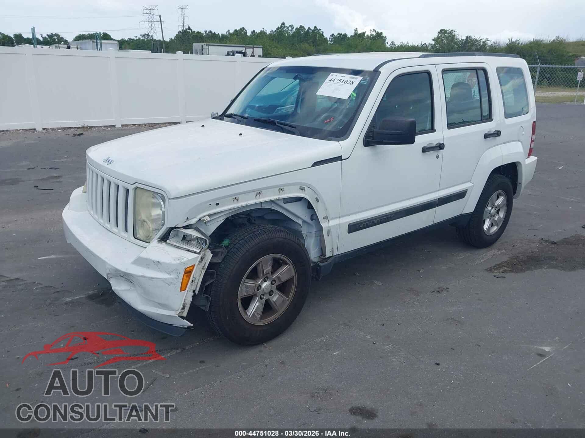 JEEP LIBERTY 2012 - 1C4PJLAK0CW169837