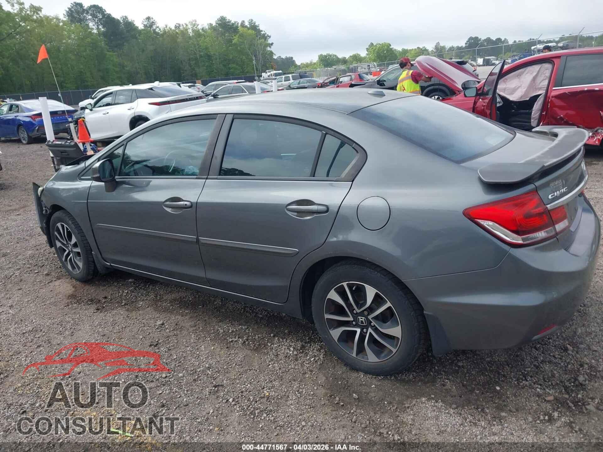 HONDA CIVIC 2013 - 19XFB2F98DE014148