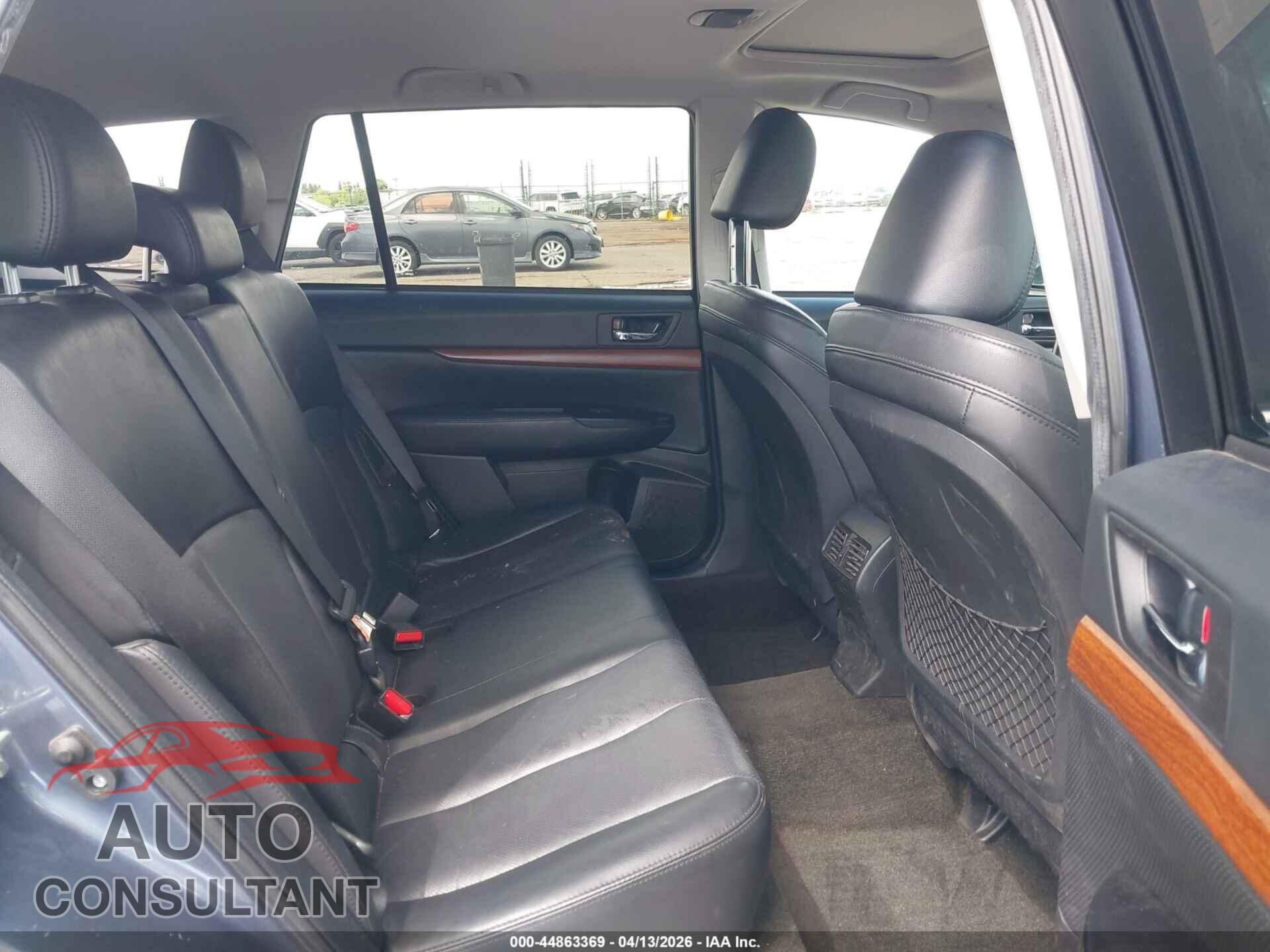 SUBARU OUTBACK 2014 - 4S4BRBLC5E3229727