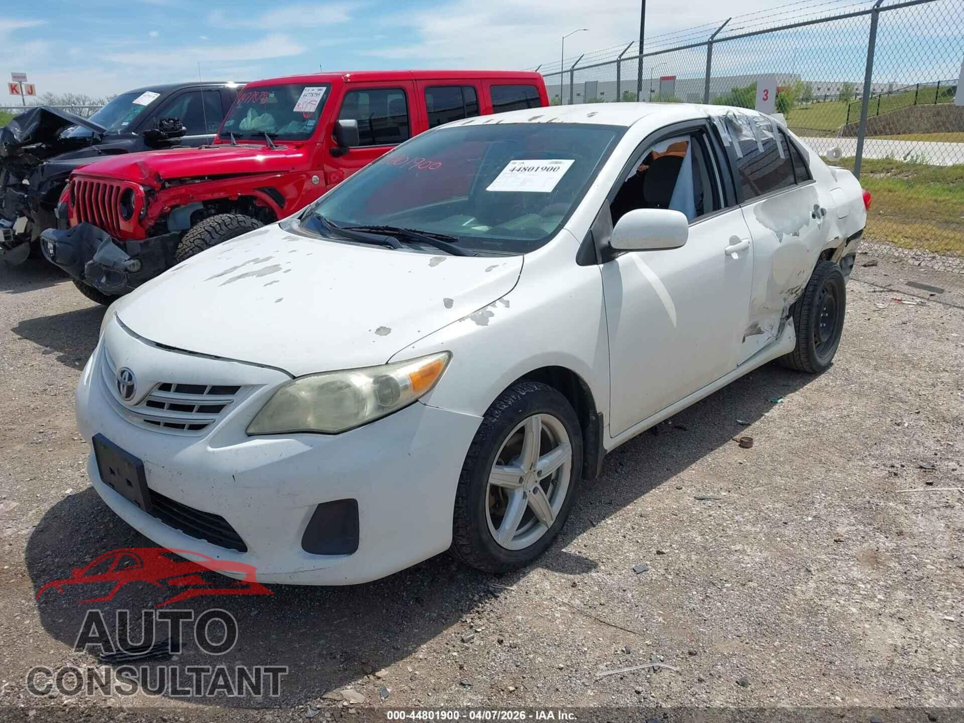 TOYOTA COROLLA 2013 - 5YFBU4EE5DP122356