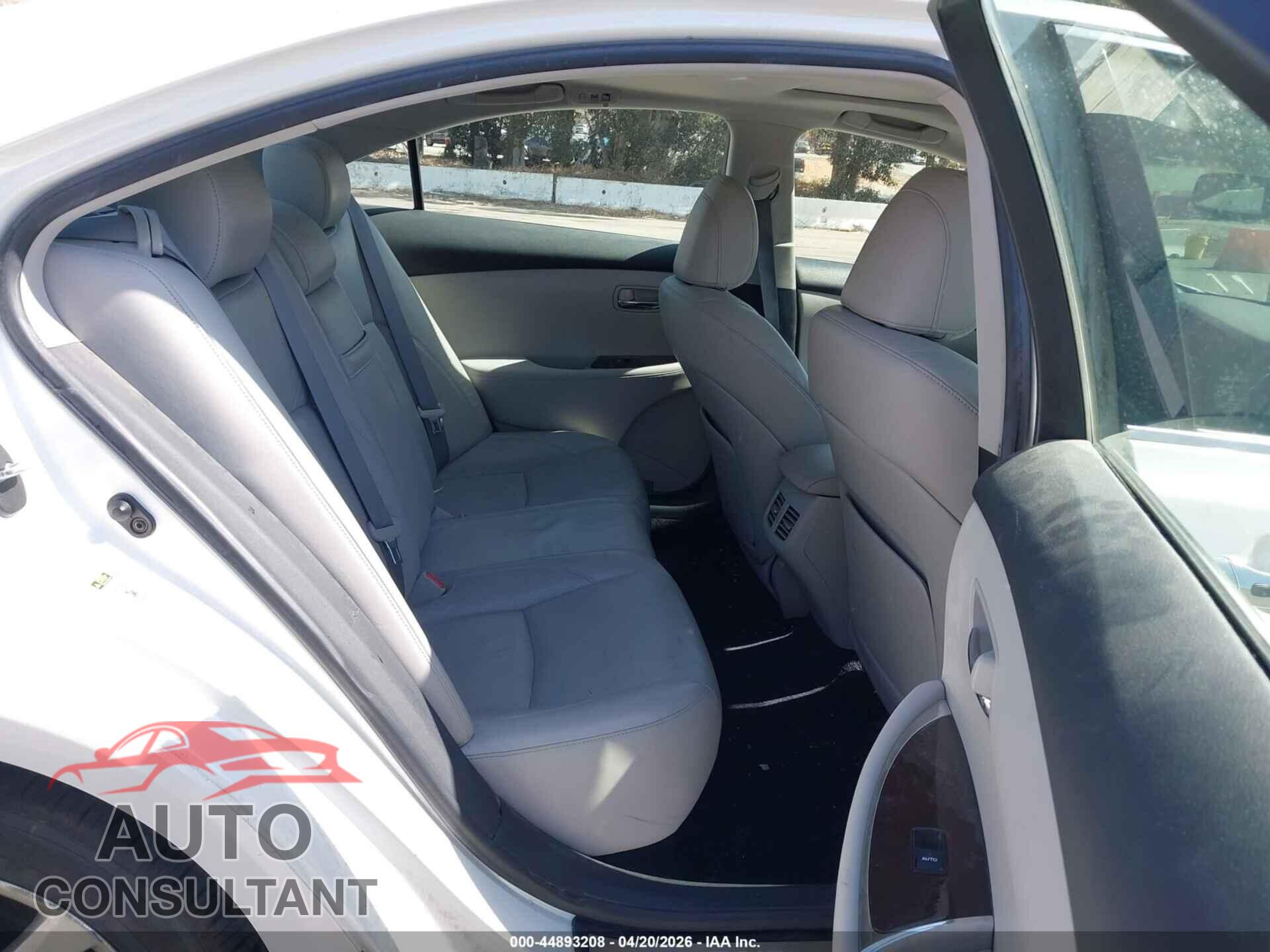 LEXUS ES 350 2012 - JTHBK1EG8C2504723