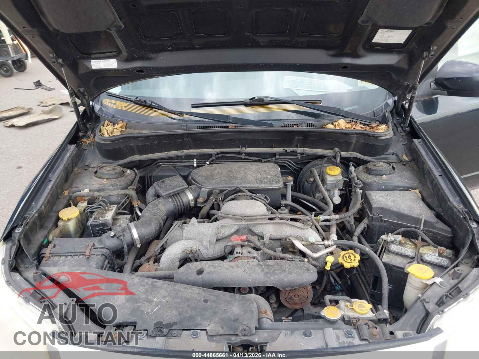 SUBARU FORESTER 2010 - JF2SH6DC4AH726232