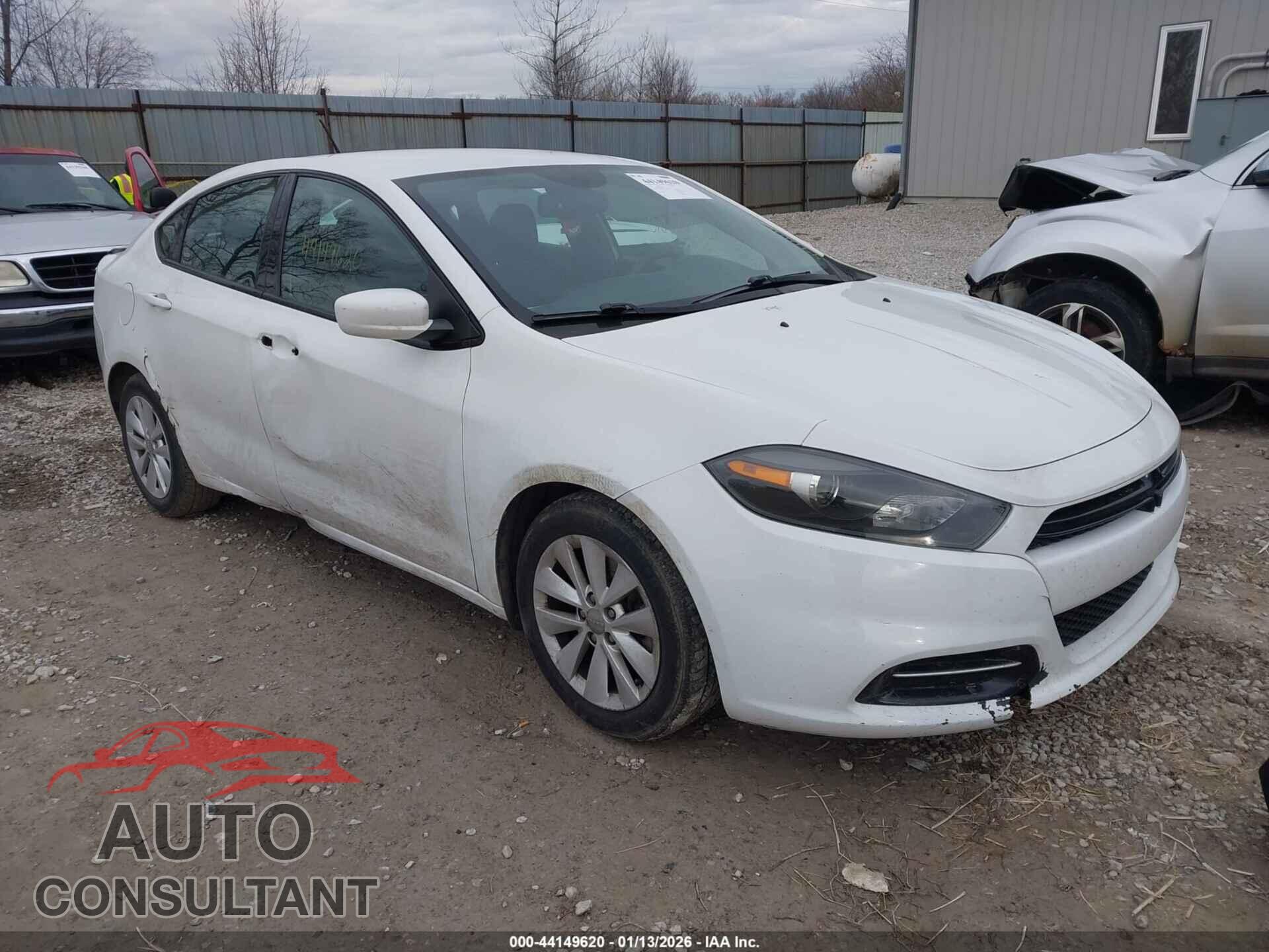 DODGE DART 2014 - 1C3CDFBB6ED919704