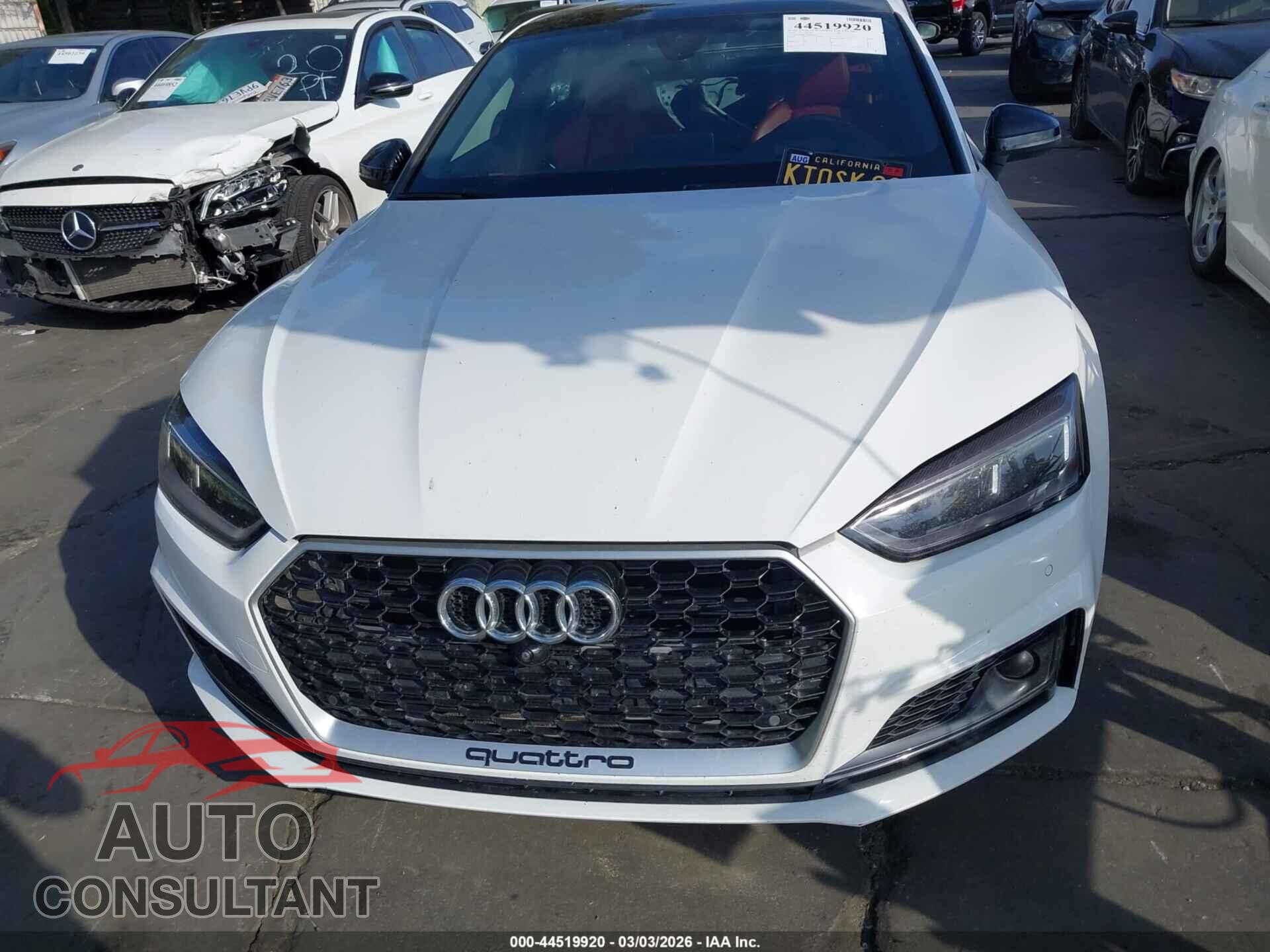 AUDI S5 2018 - WAUC4DF53JA019565
